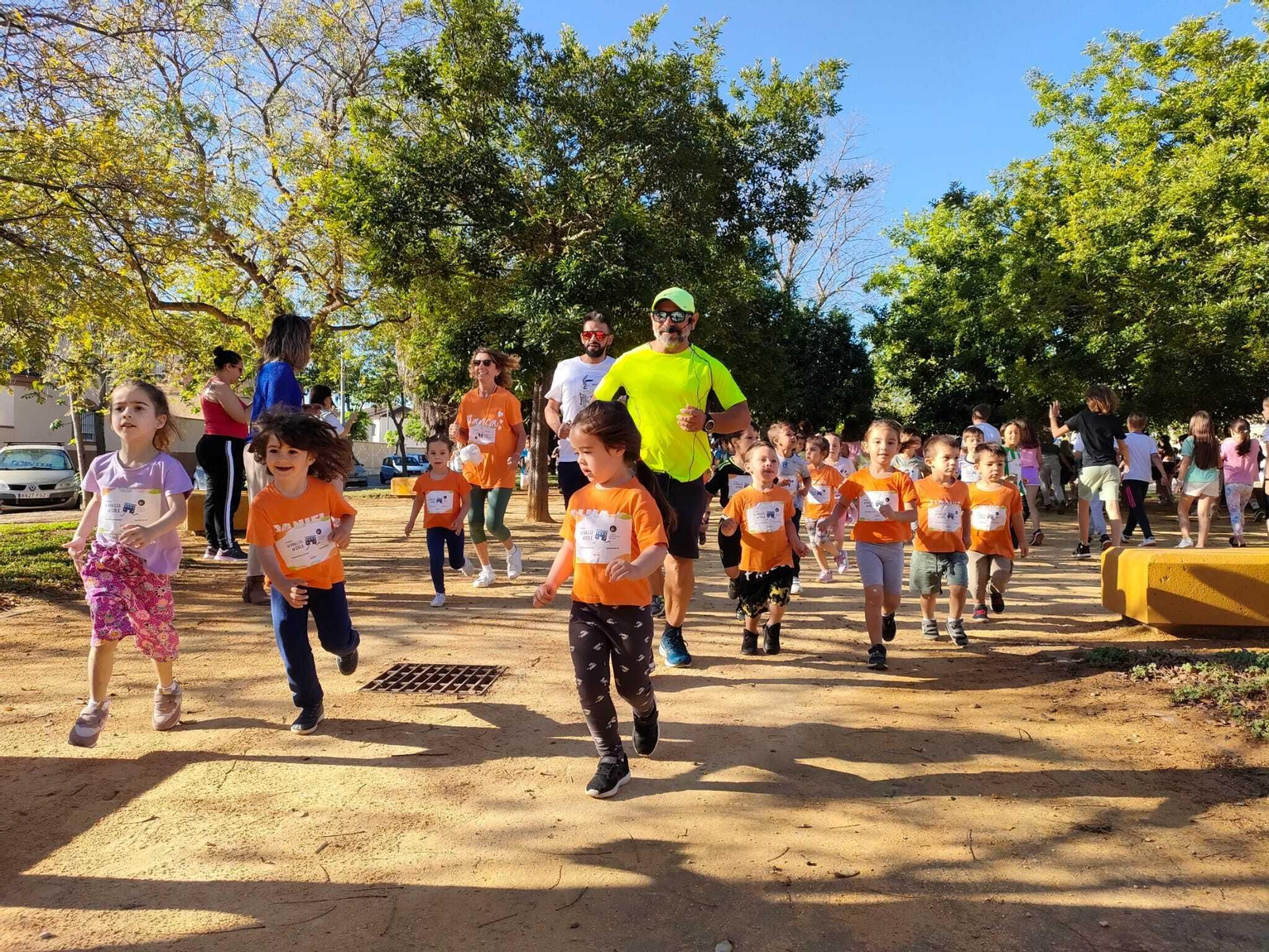 Un momento de la carrera realizada en la mañana del miércoles.