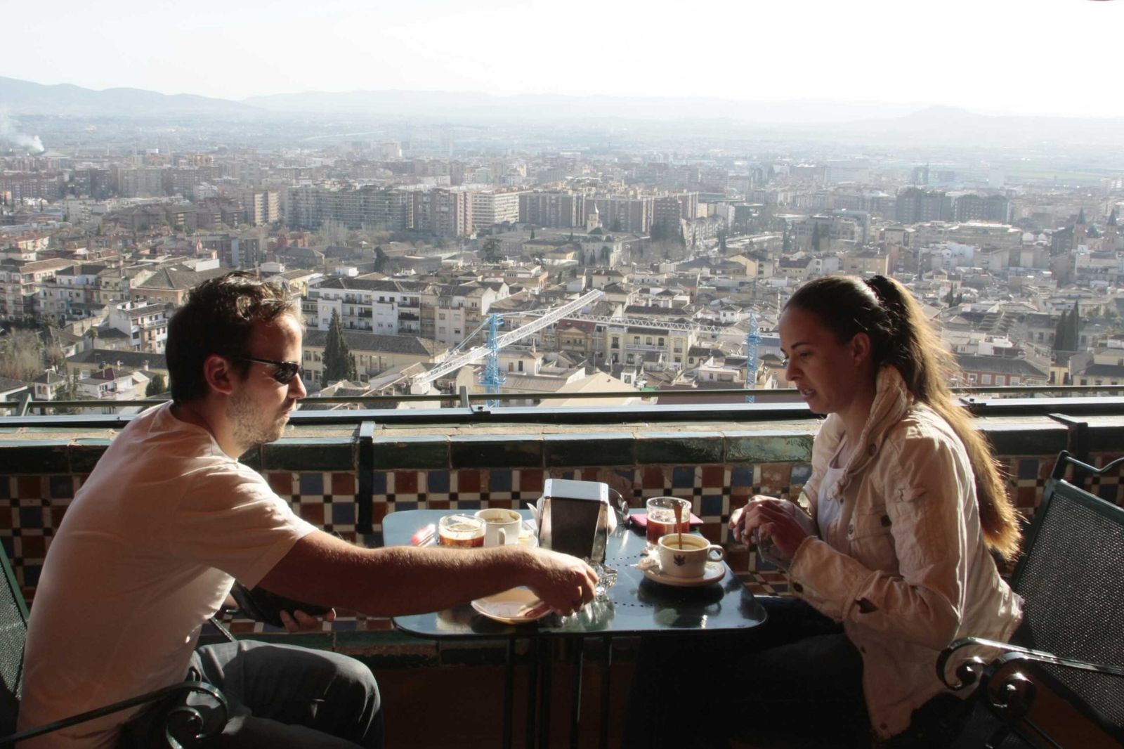 La cafetería del Hotel Alhambra Palace