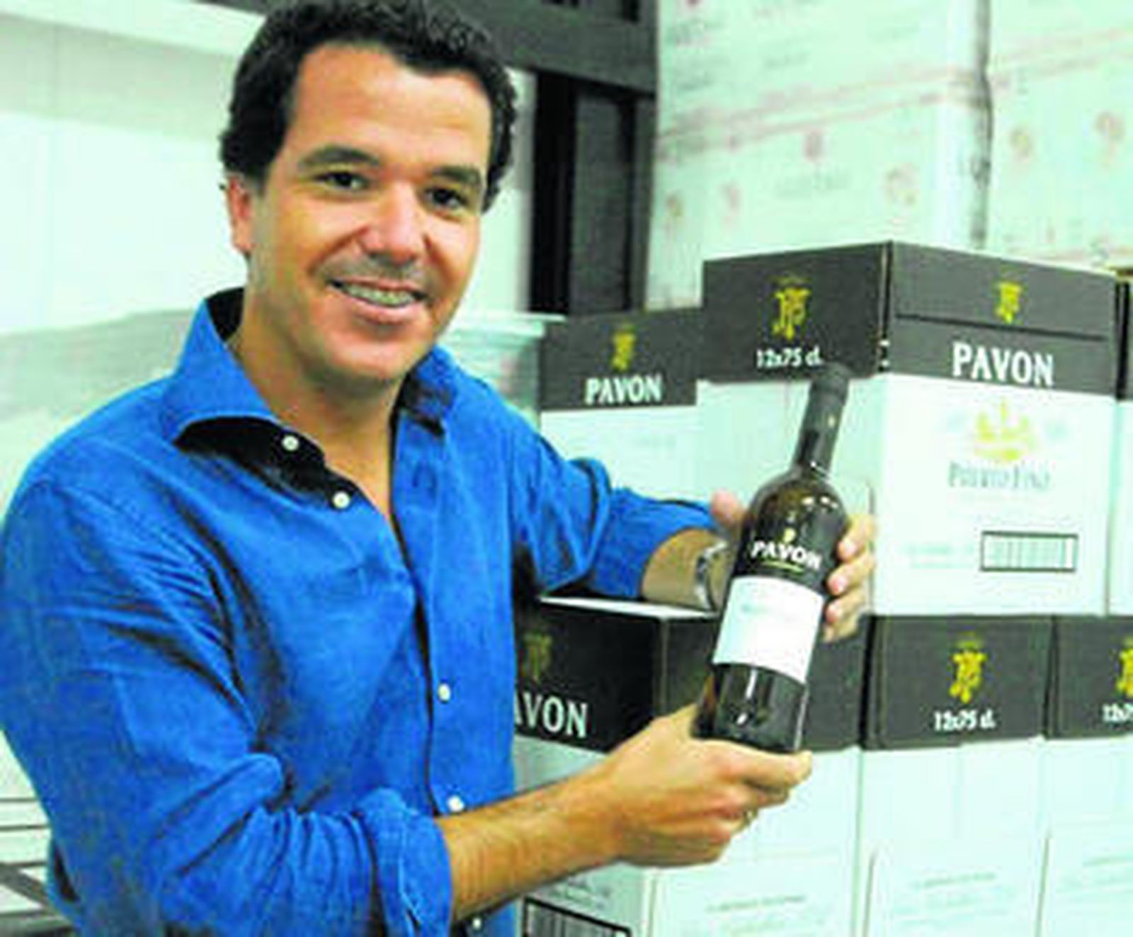 Una reciente imagen de Juan Mateos Arizón tomada en las Bodegas Caballero.