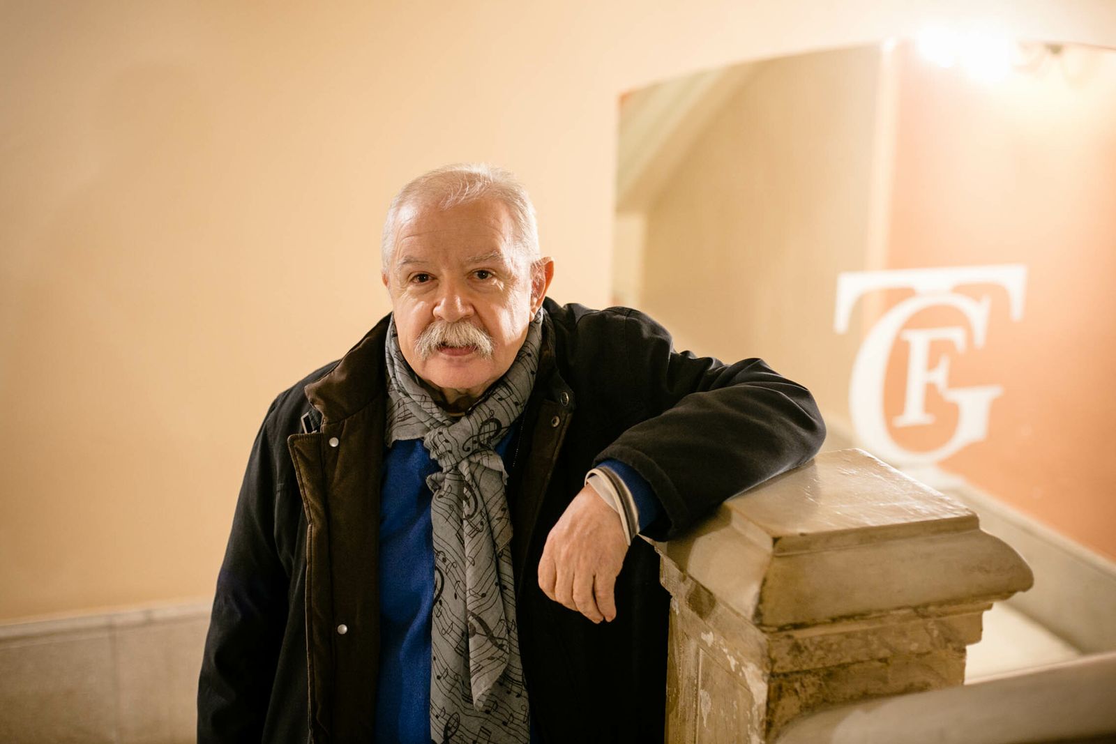 Julio Pardo este año en el Falla durante el Concurso de Agrupaciones.