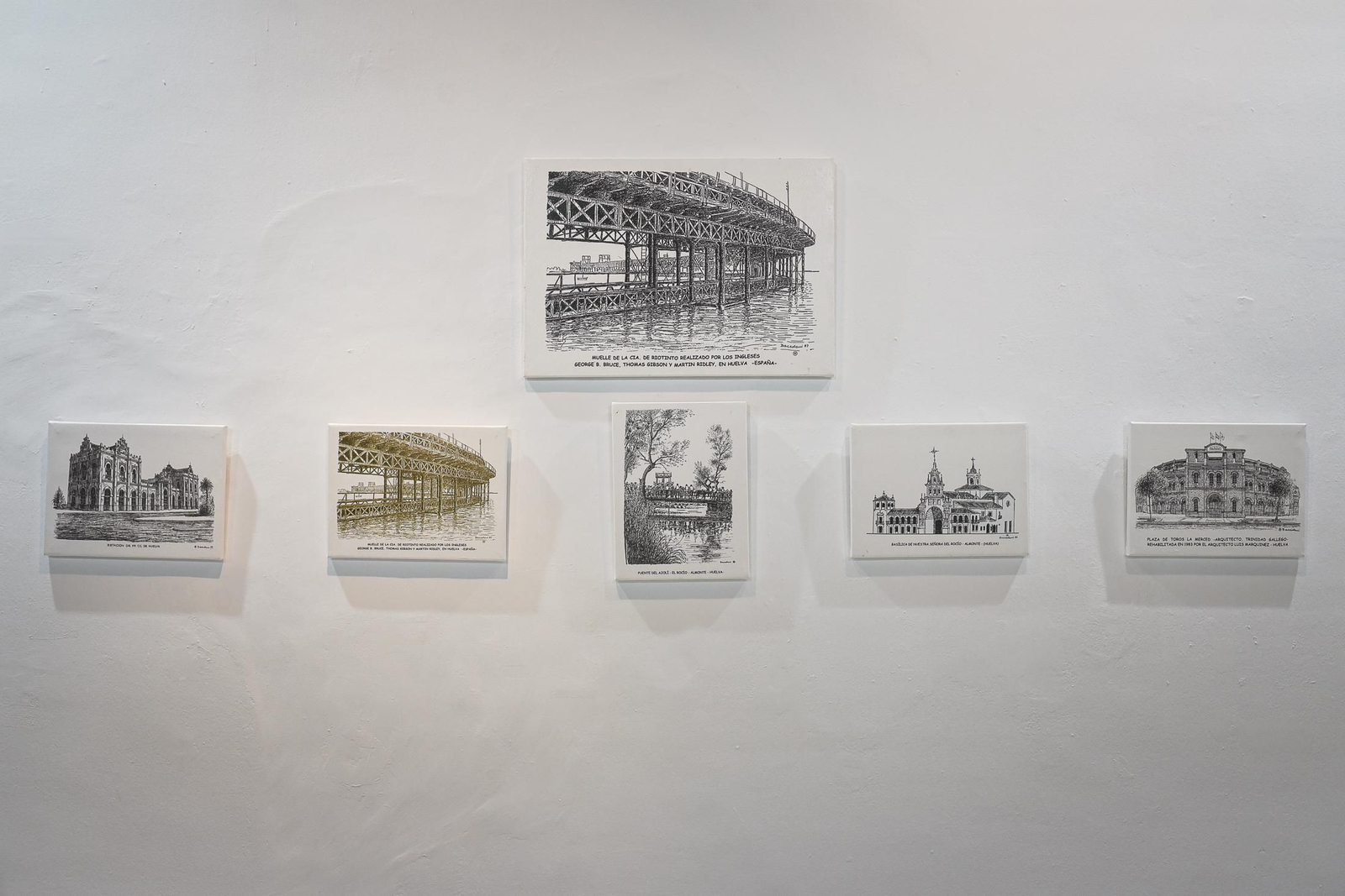 Imágenes de la inauguración de la exposición "Por Huelva y su Semana Santa"