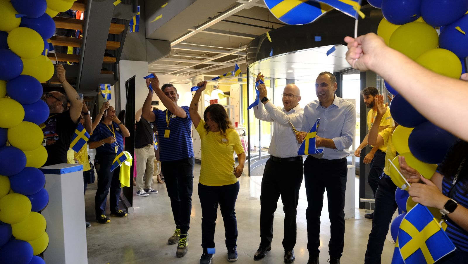 Imágenes de la inauguración de IKEA Almería