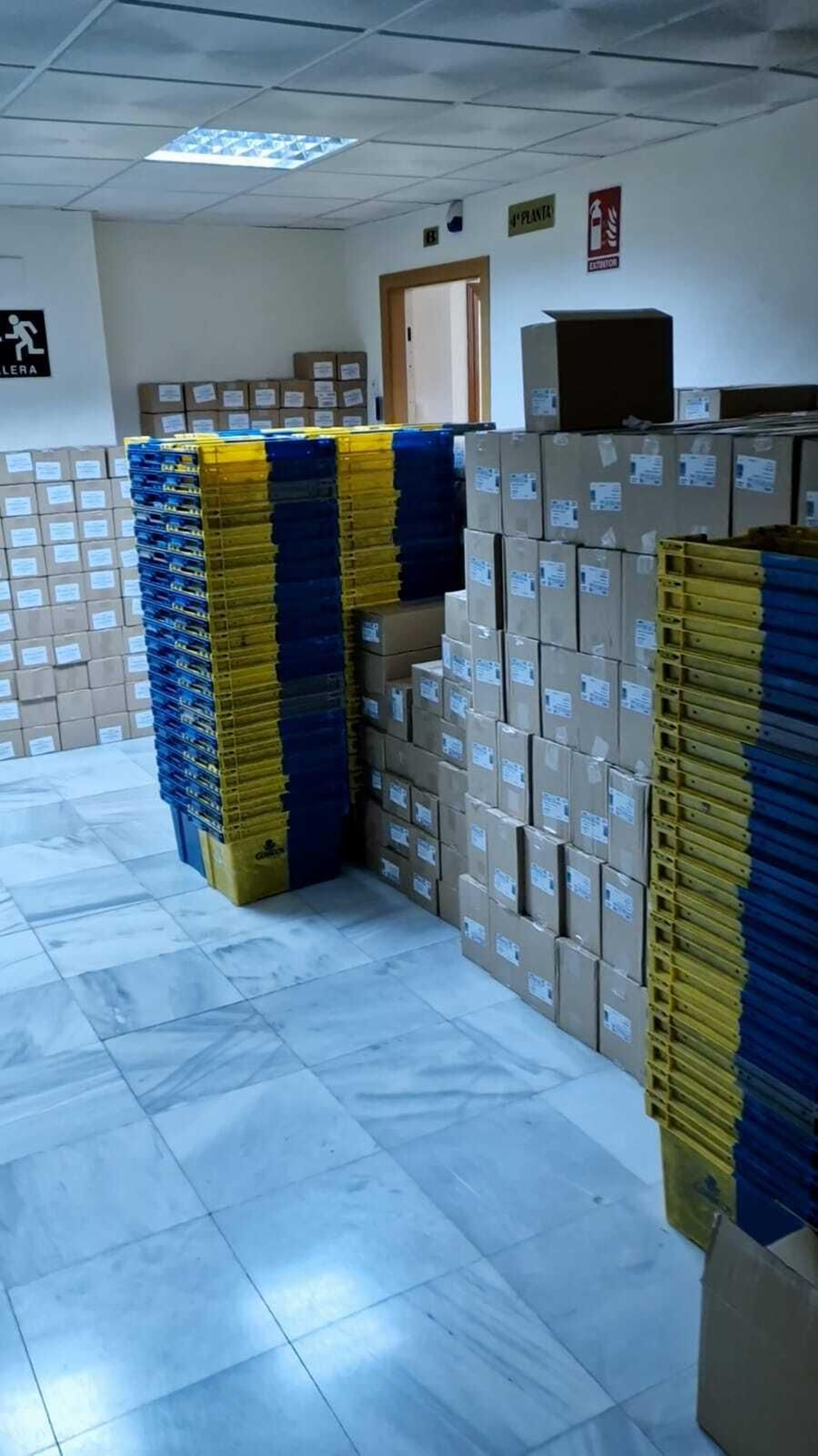 Documentación para el voto por correo que ya se ha repartido.