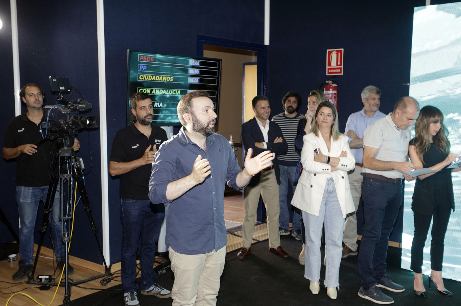 Elecciones Municipales 2023: Imágenes de los preparativos de los candidatos para el debate