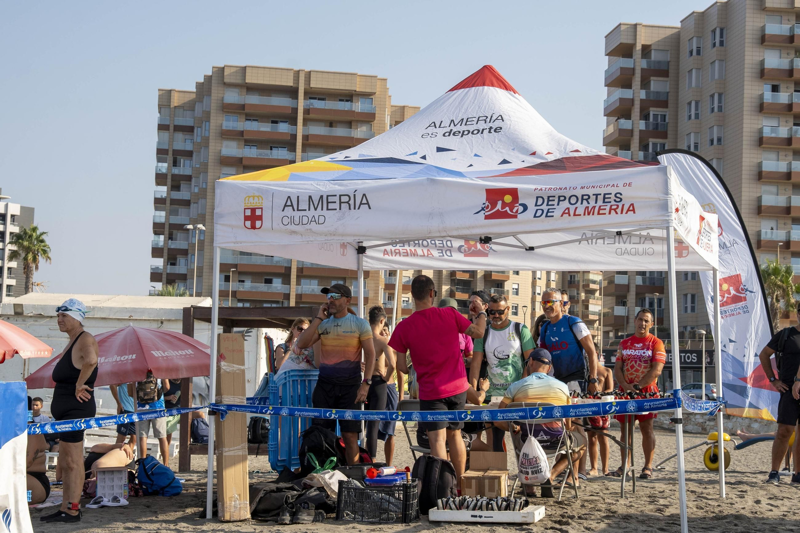 Travesía a nado Carlos Tejada de Almería