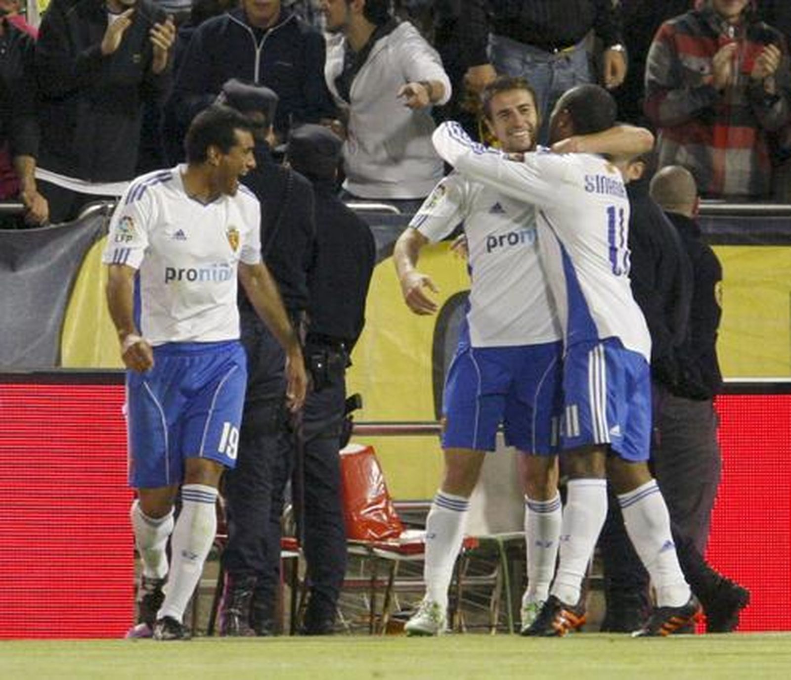 Los de Oltra, más colistas tras perder un crucial encuentro ante el Zaragoza.

Foto: Javier Cebollada/ EFE