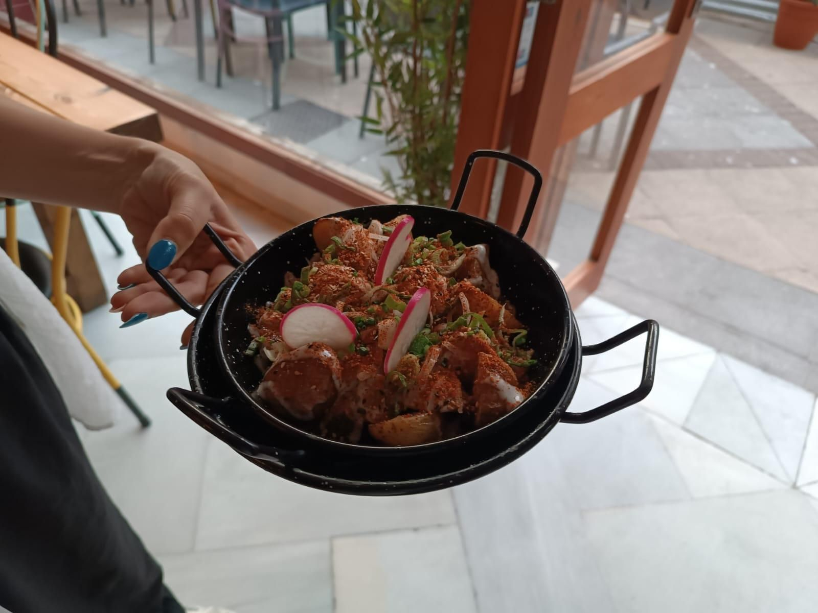 Comiendo en "El Taller" de Algeciras