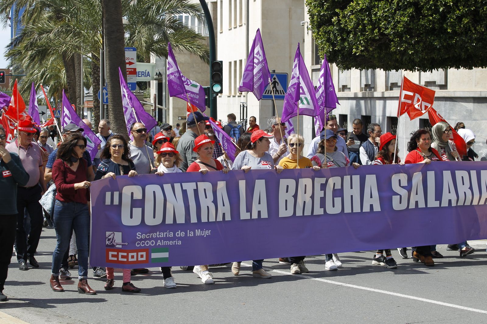 Fotogalería Manifestación del Primero de Mayo. Día Internacional de los Trabajadores. Almería