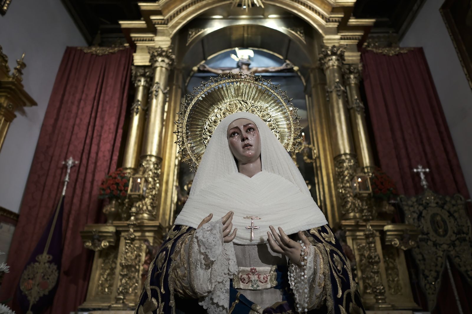 Las imágenes de la veneración a la Virgen de las Aguas del Museo