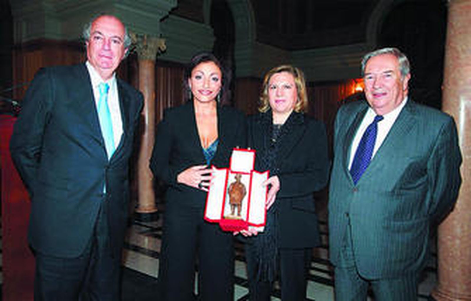 Jerónimo Saavedra, Gallardo-Domâs, Alessandra delle Fave y Juan Cambreleng.