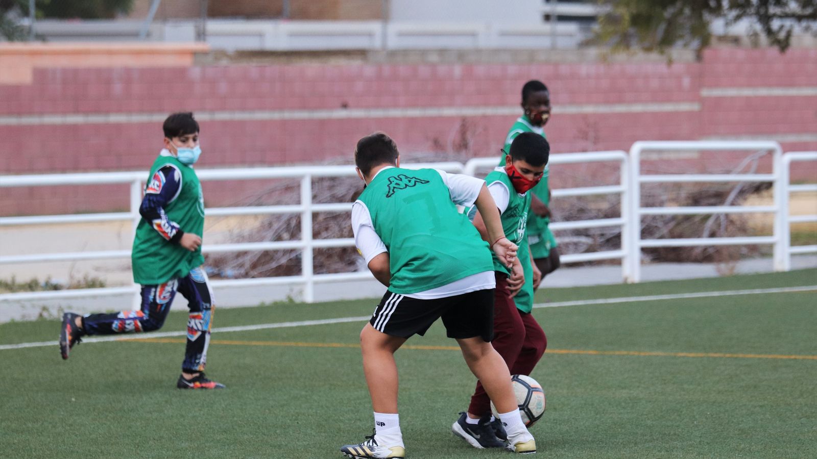 Una imagen de un partido.