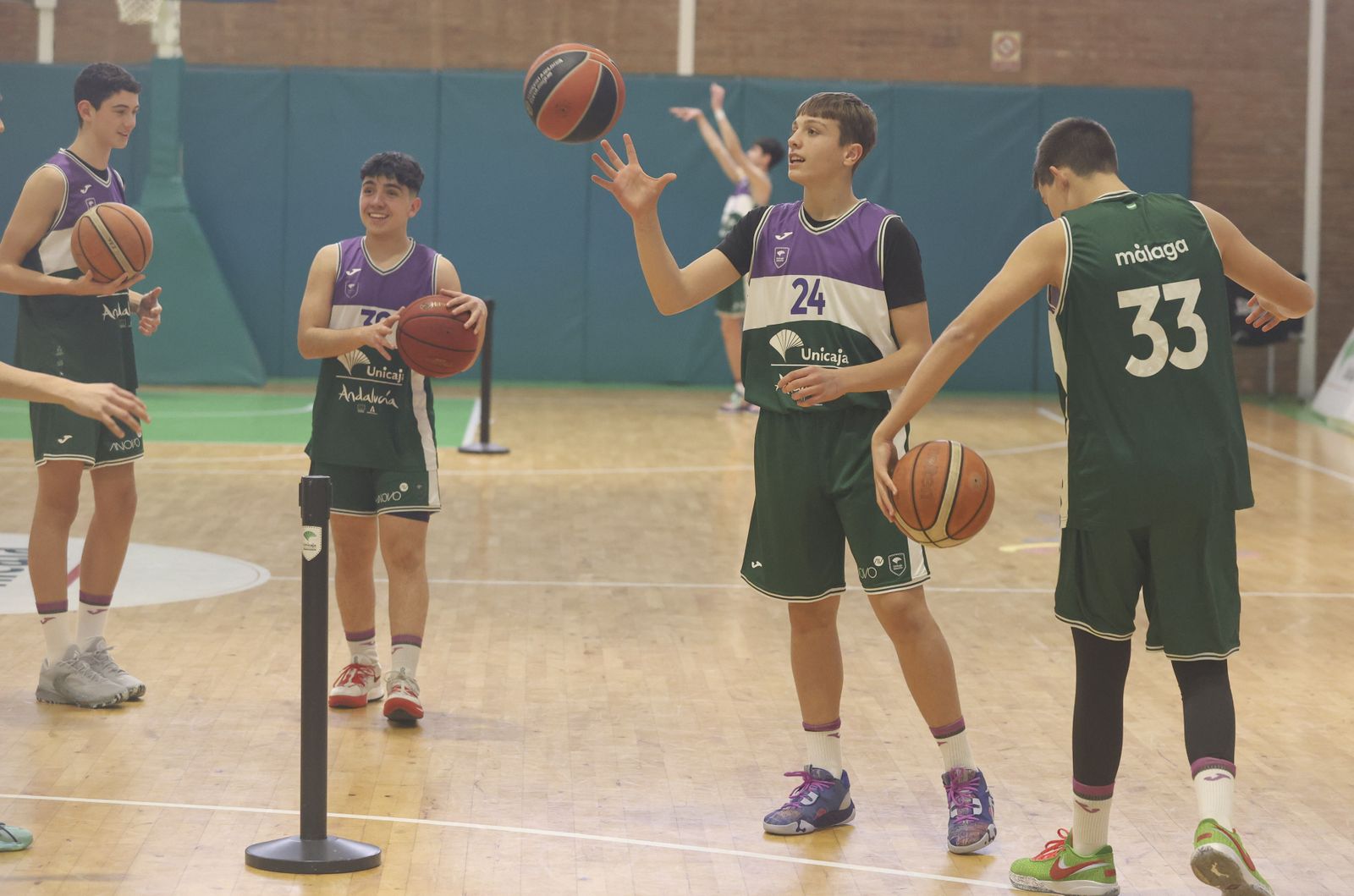 El Unicaja infantil se prepara para la Minicopa