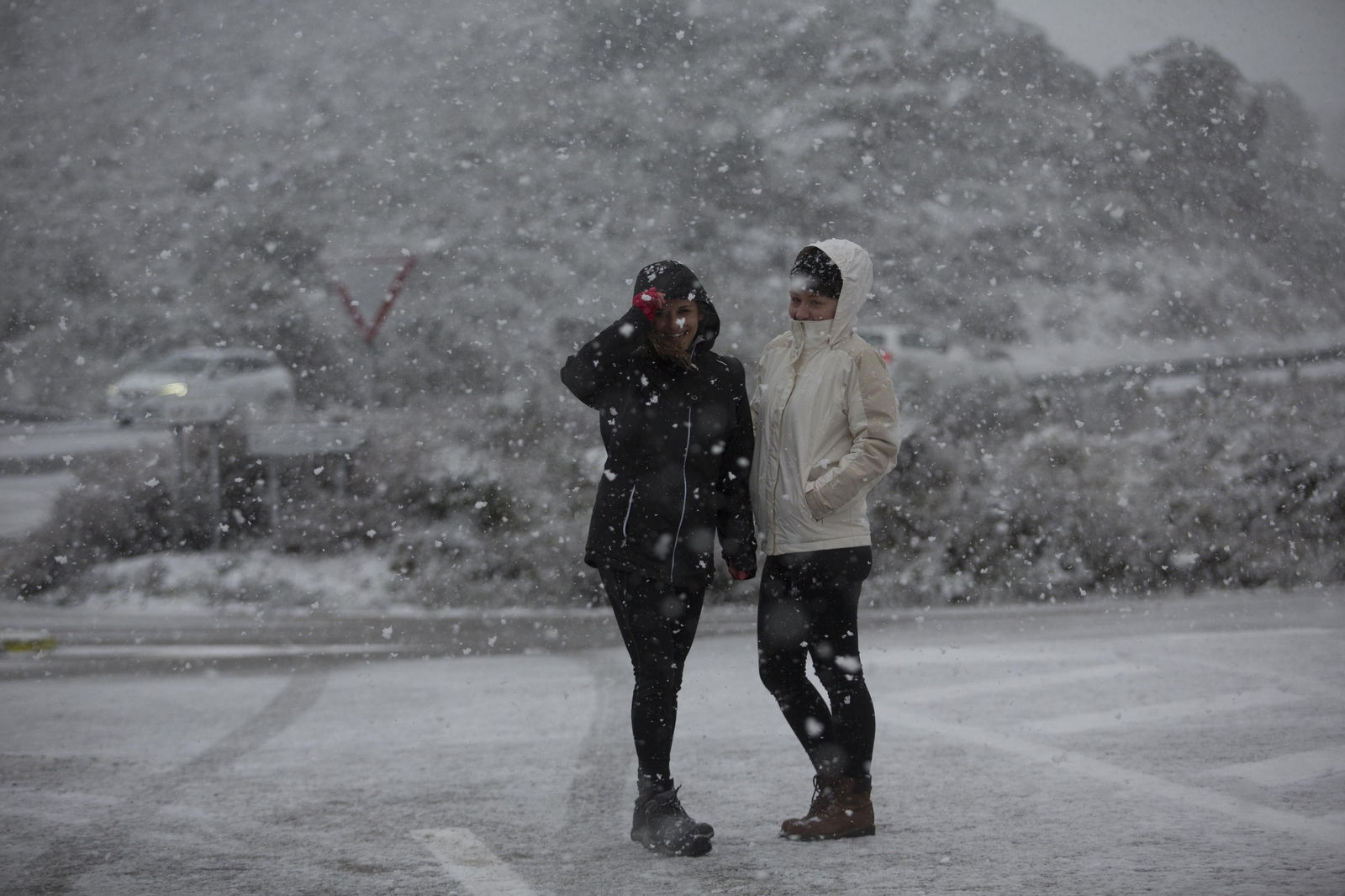 Fotos de la nieve en Ronda
