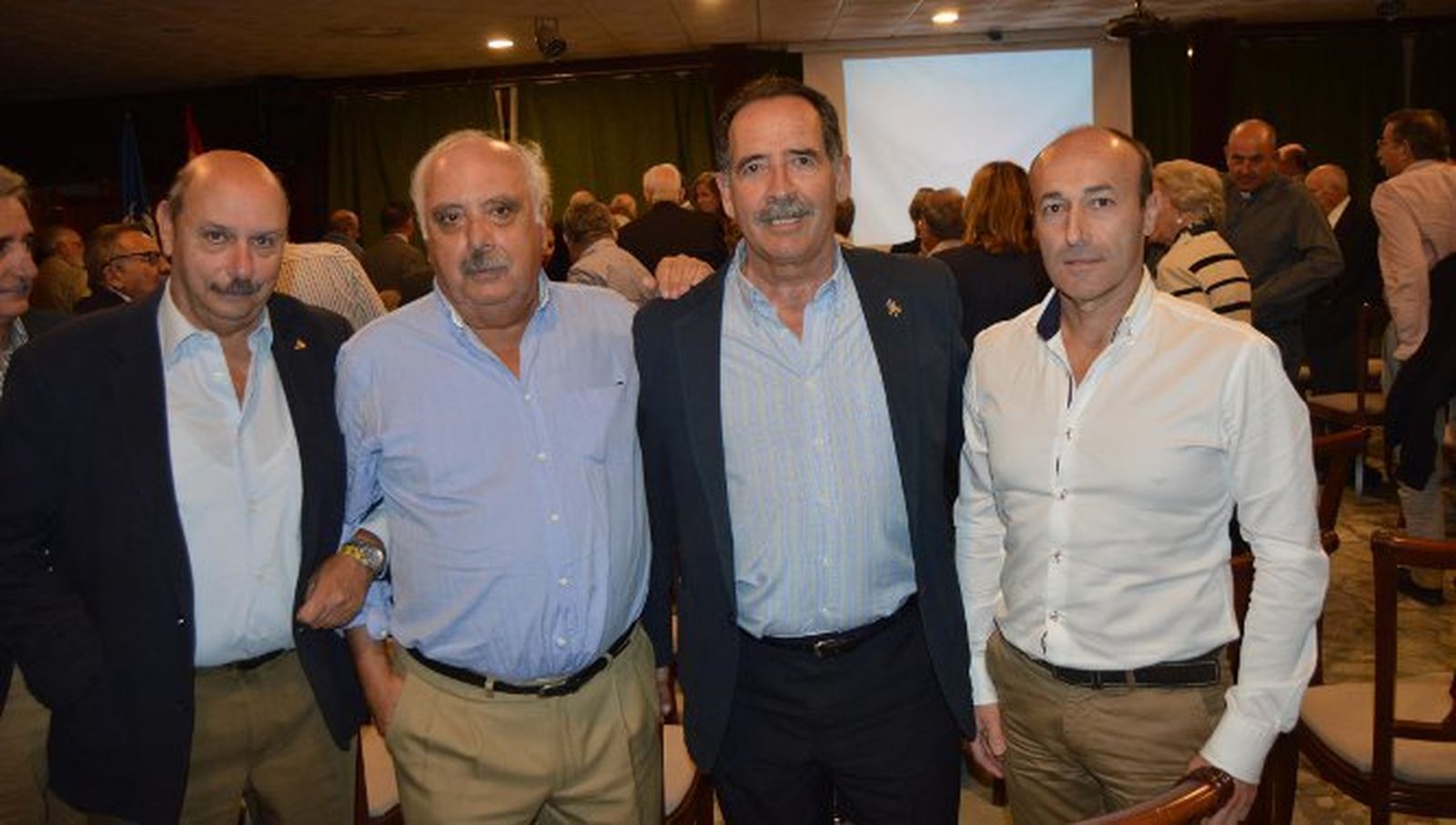Álvaro Caravaca de Coca, Miguel Zafra, Manuel Sánchez-Gey y Javier Patrón.