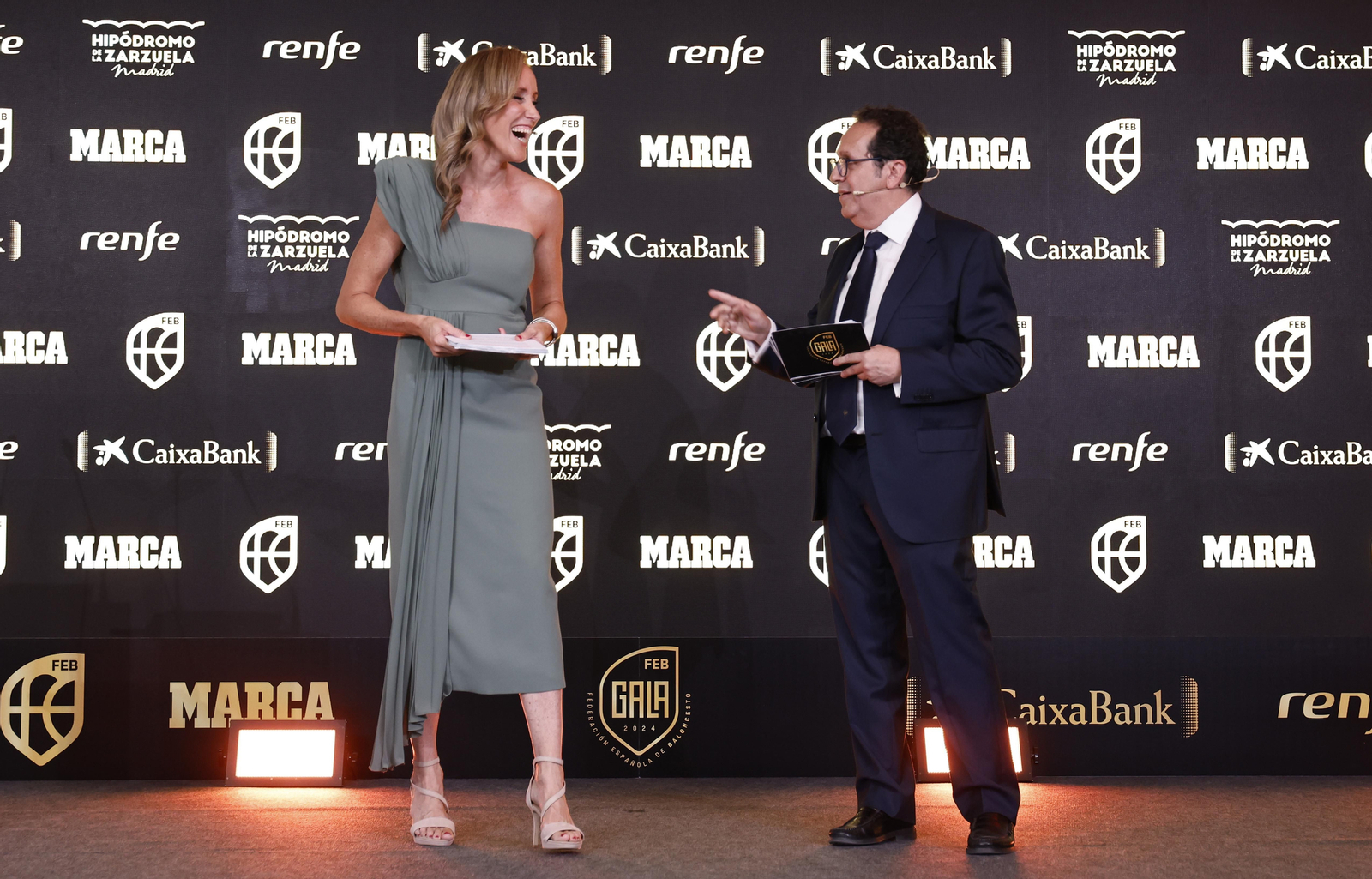Alberto Díaz, en la gala del baloncesto español