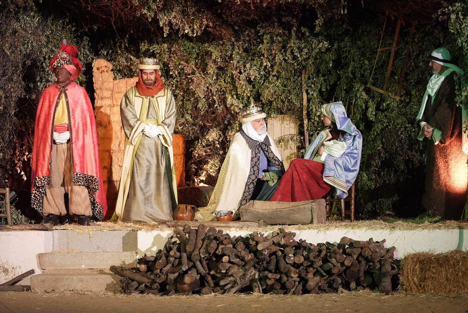 La representación en Alcaracejos de 'Los coloquios de la infancia de Jesús', en fotografías
