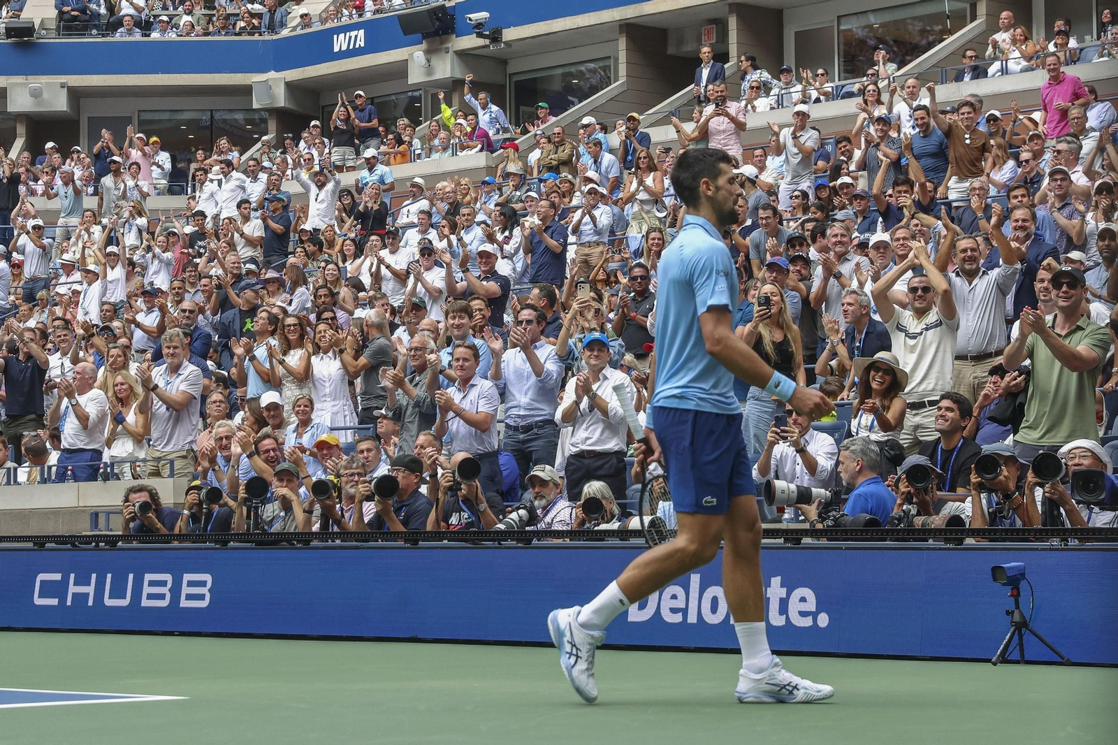 Las fotos del pase a la final de Alcaraz ante Djokovic