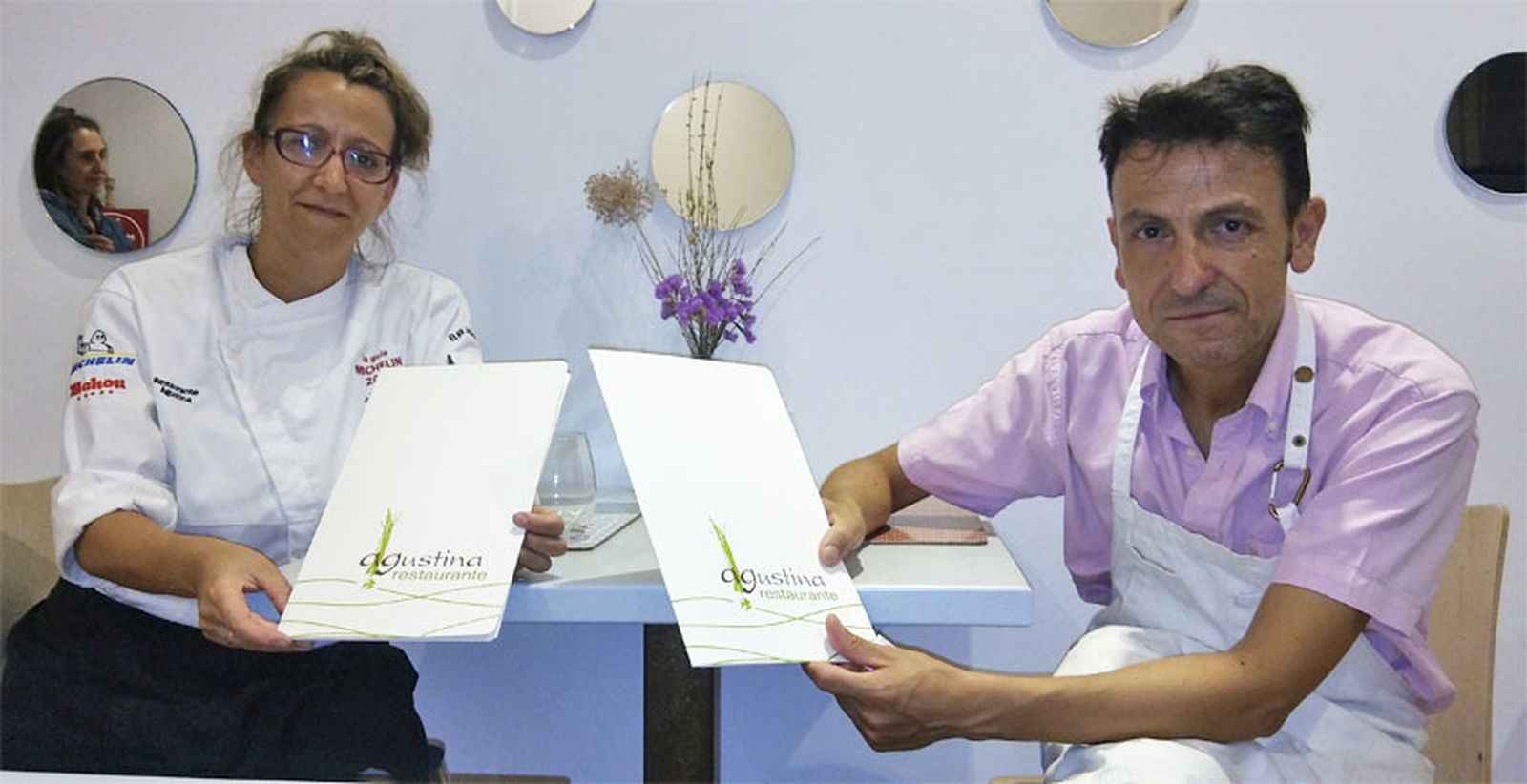 Seneida Medina y Raúl Alvear, los propietarios del restaurante Agustina