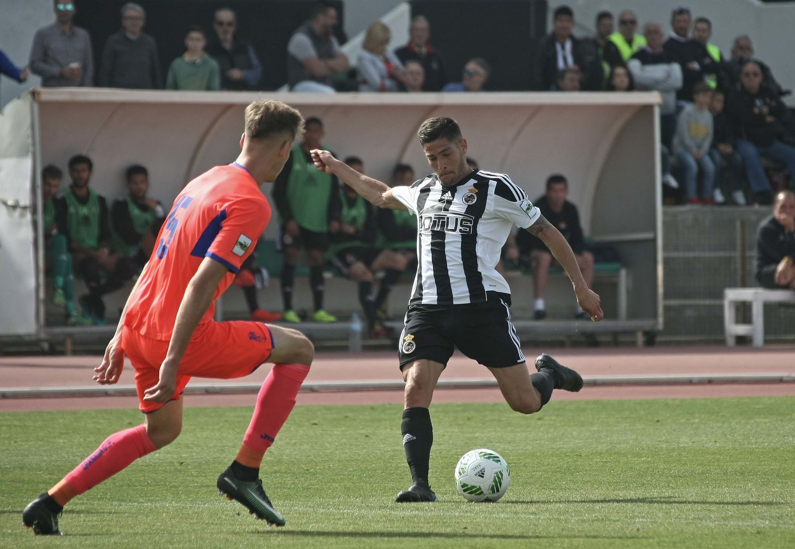 Las imágenes del Balona-Granada B