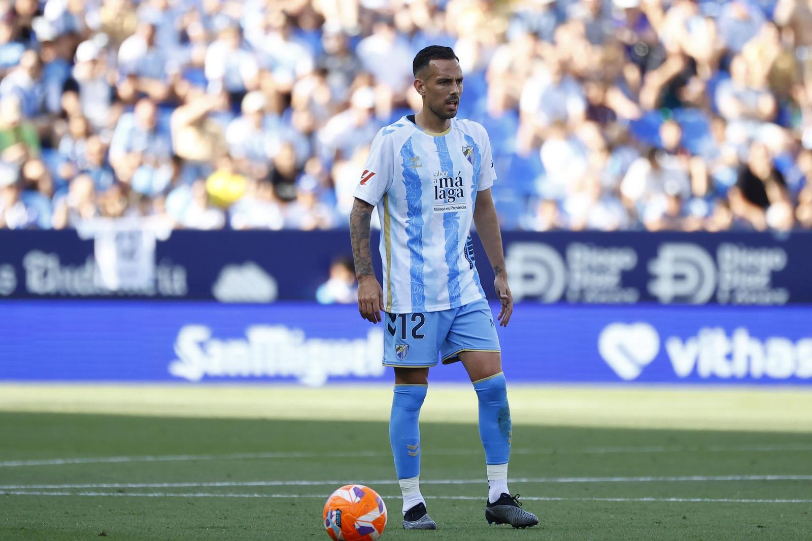 El Málaga CF-Burgos, en fotos