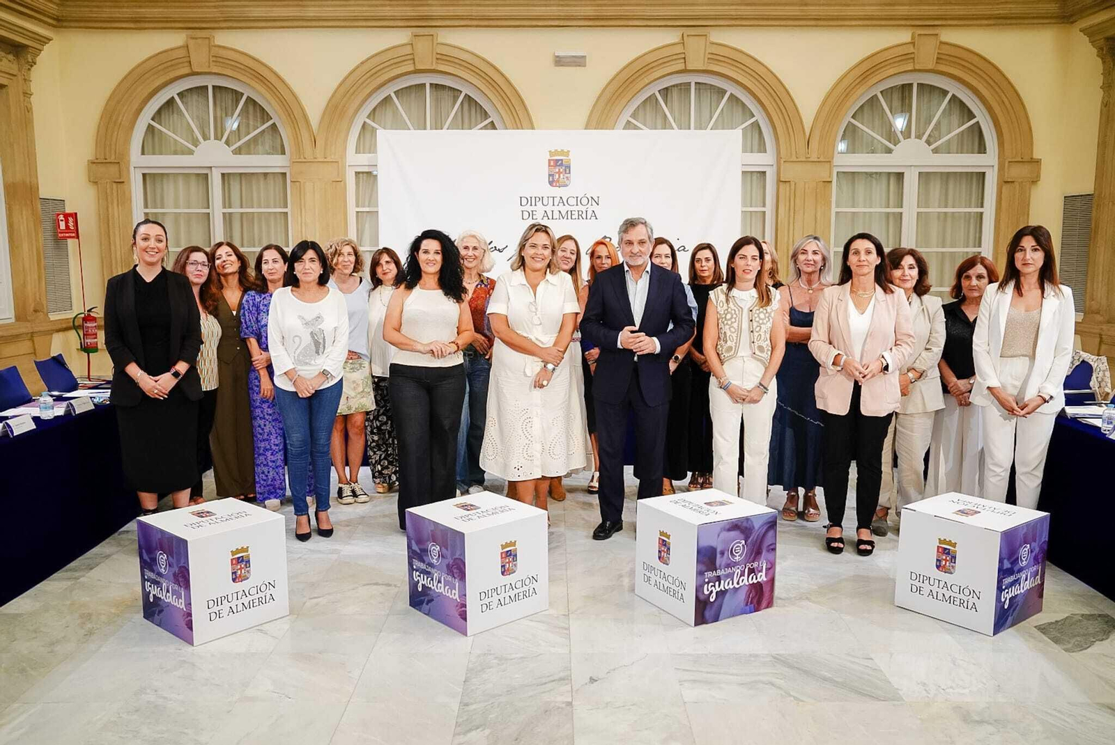 Reunión de todos los responsables de Igualdad de las diputaciones provinciales.