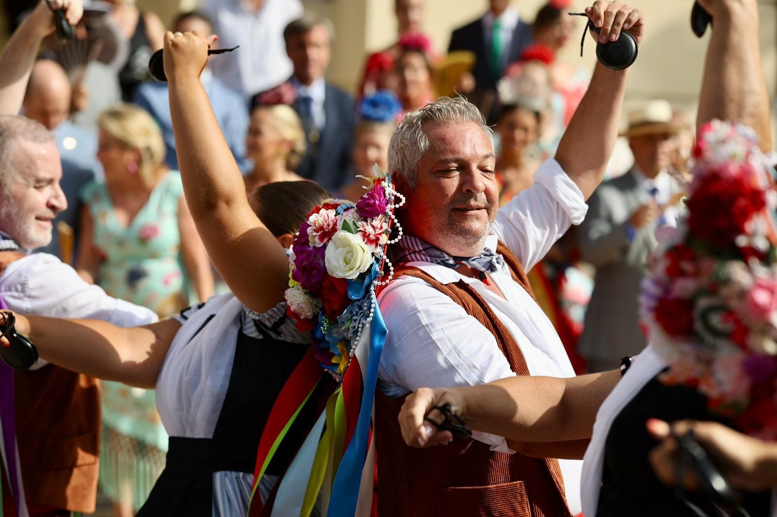 La Romería al Santuario de la Victoria que inicia la Feria de Málaga, en imágenes