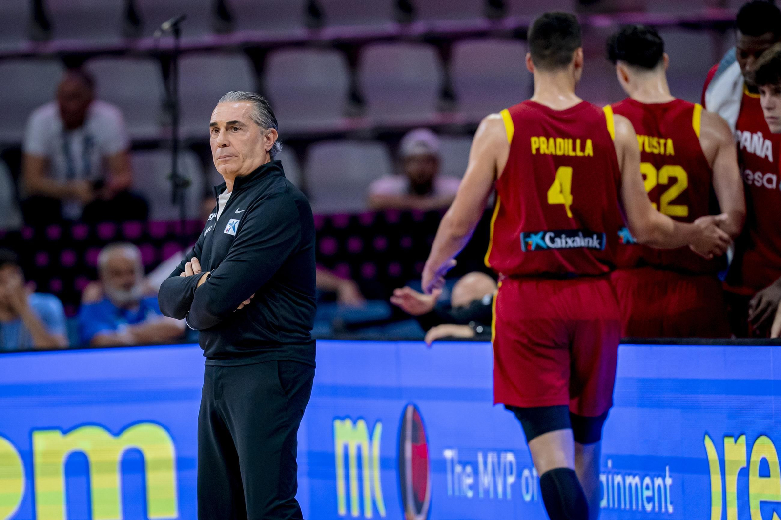 Las fotos del Georgia - España de baloncesto