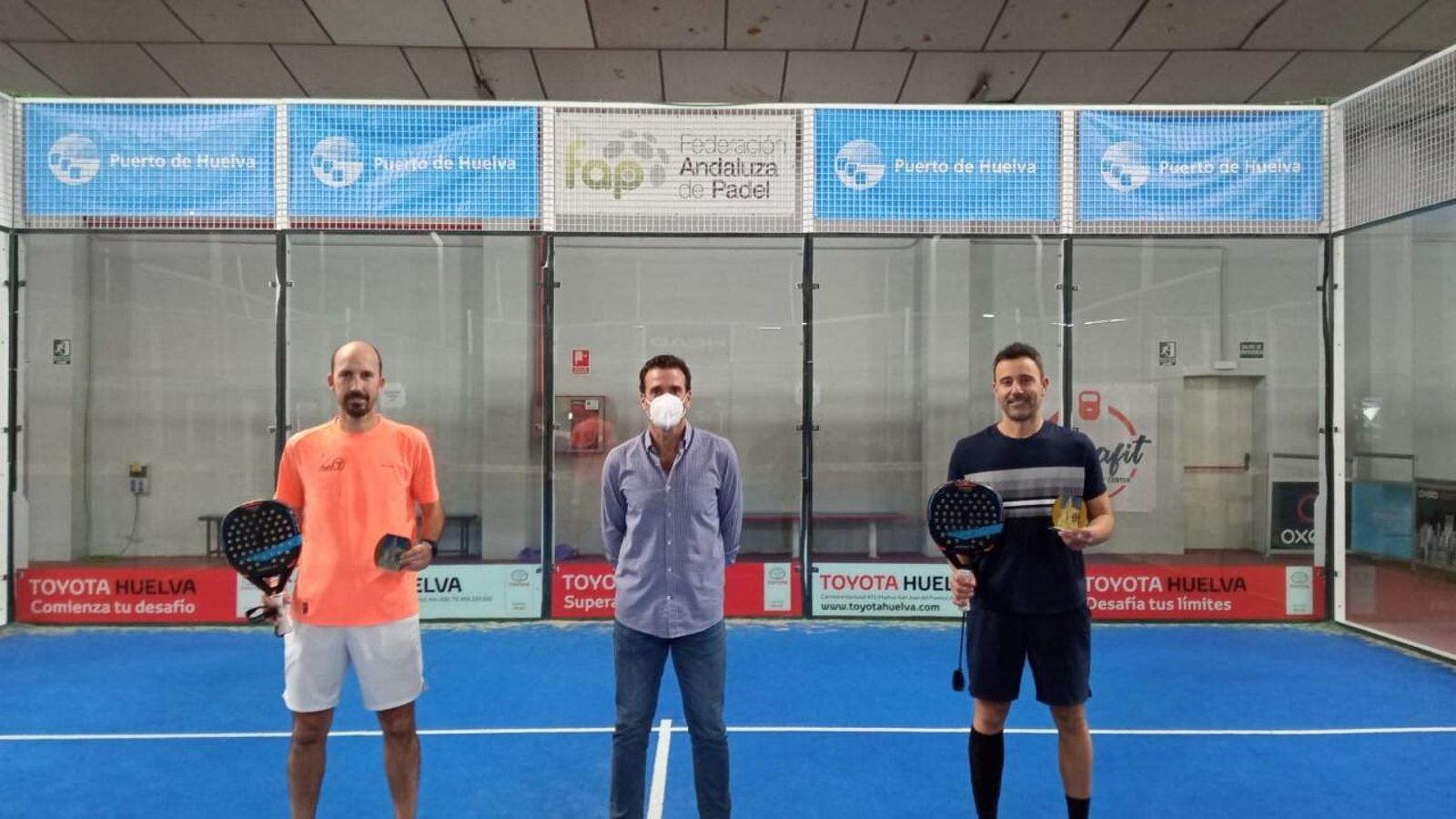 Álvaro García y Camilo Bel reinaron en el absoluto y repiten en el de veteranos.