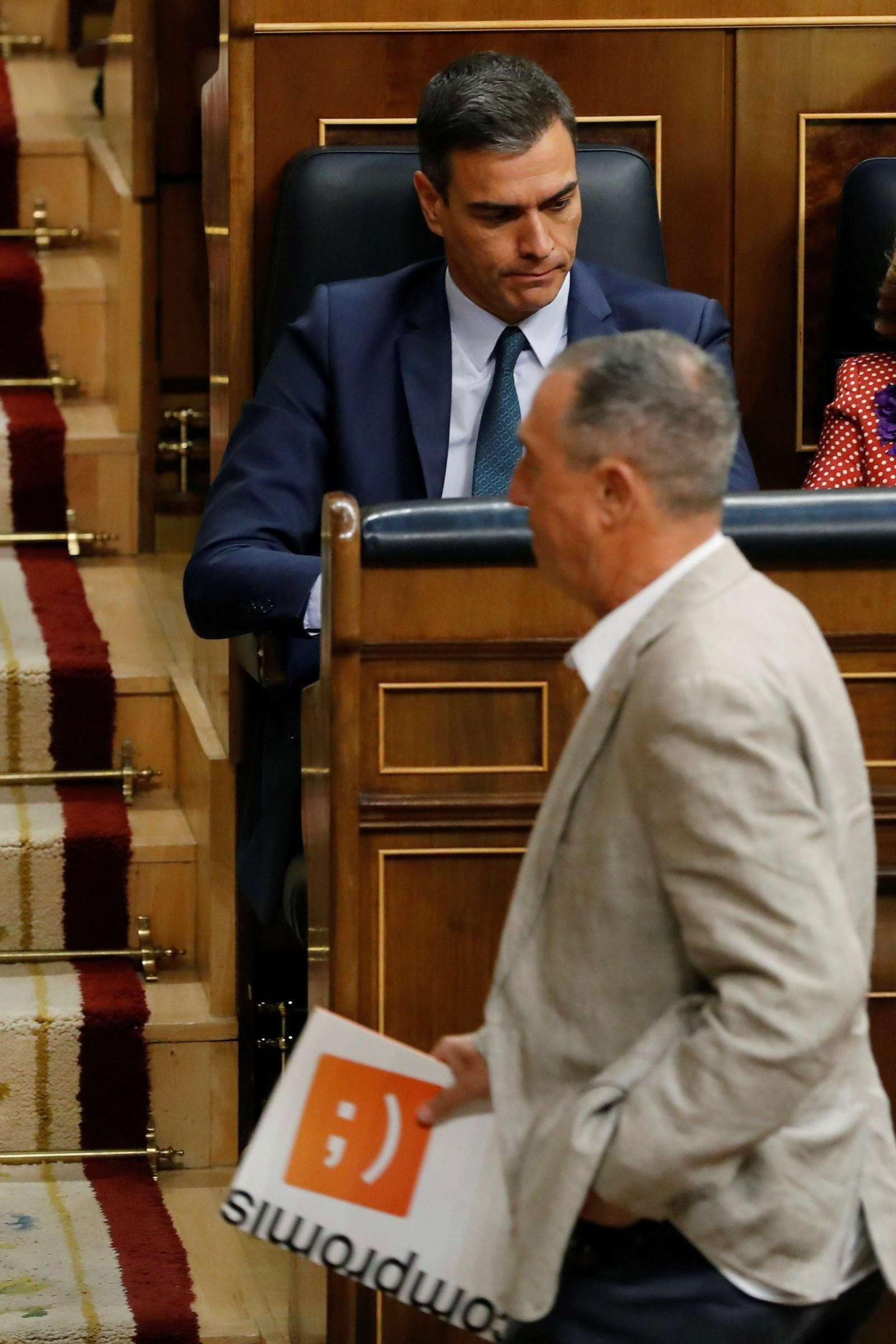 Las fotos de la investidura fallida de Pedro Sánchez