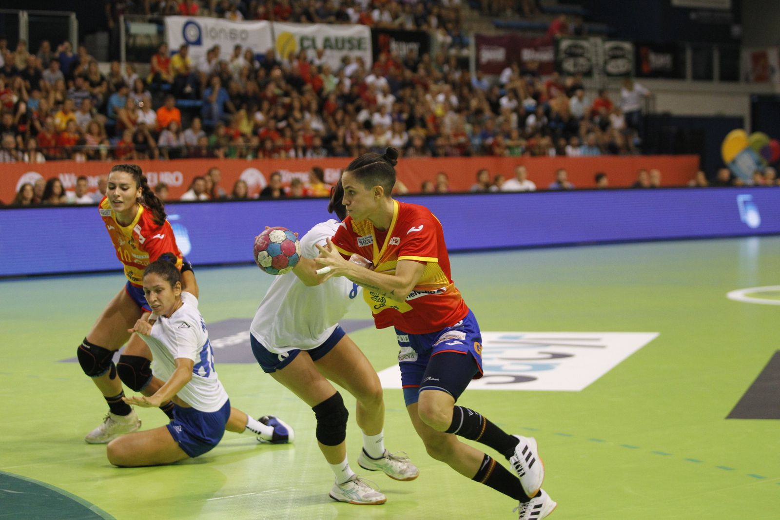 Fotogalería España-Grecia. Balonmano Femenino, fase clasificación Euro 2020