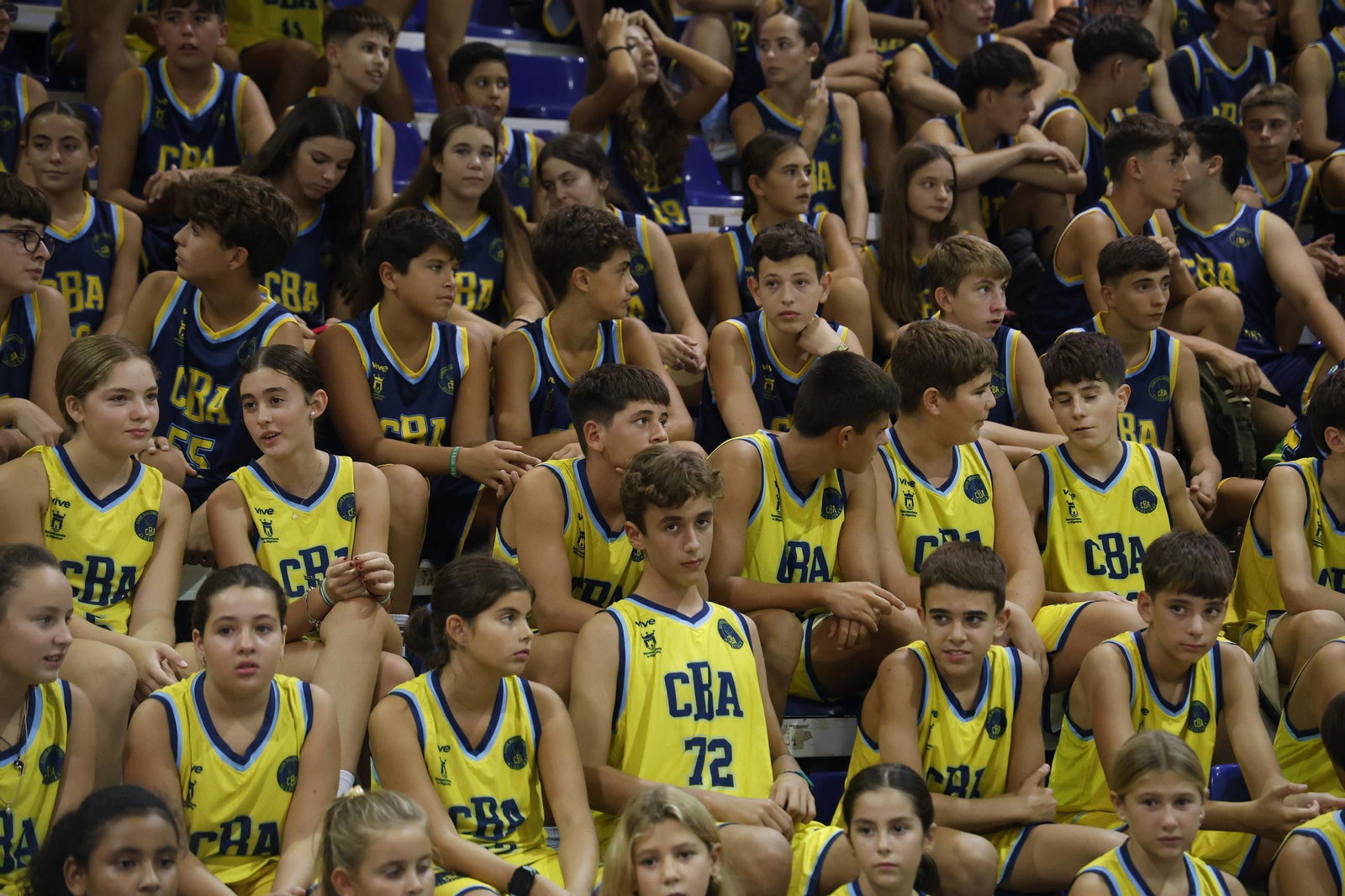 Fotos de la presentación de los equipos de cantera del CB Ciudad de Algeciras