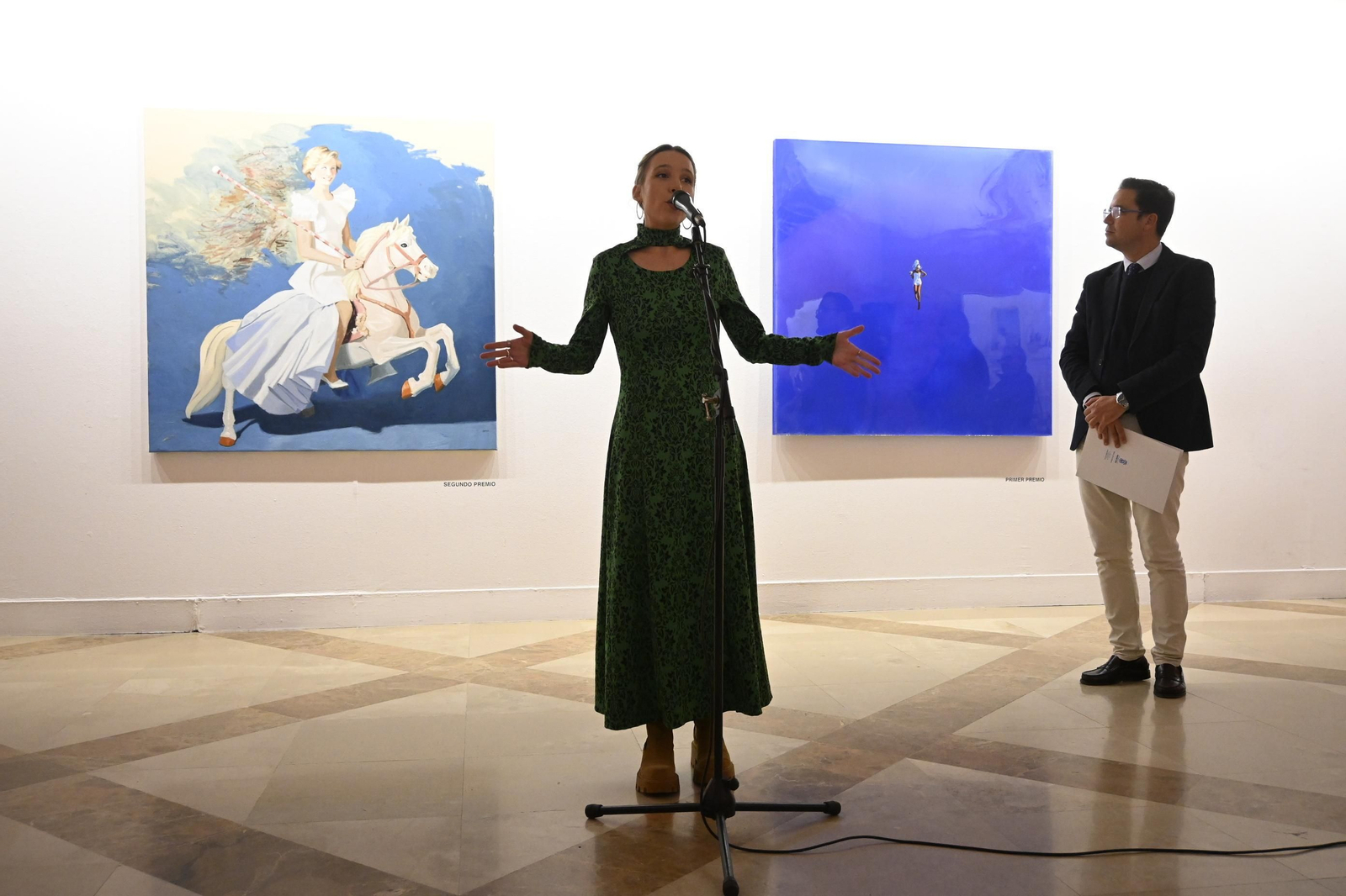 Inauguración del XXVI Salón de Otoño de Pintura de Huelva, en imágenes