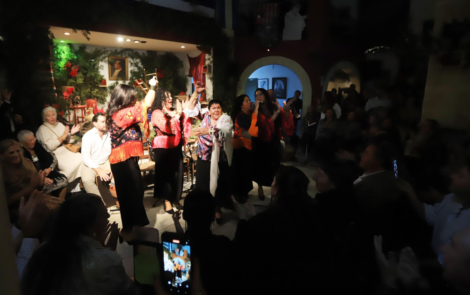 Zambomba en la Peña Cultural Don Antonio Chacón e Jerez