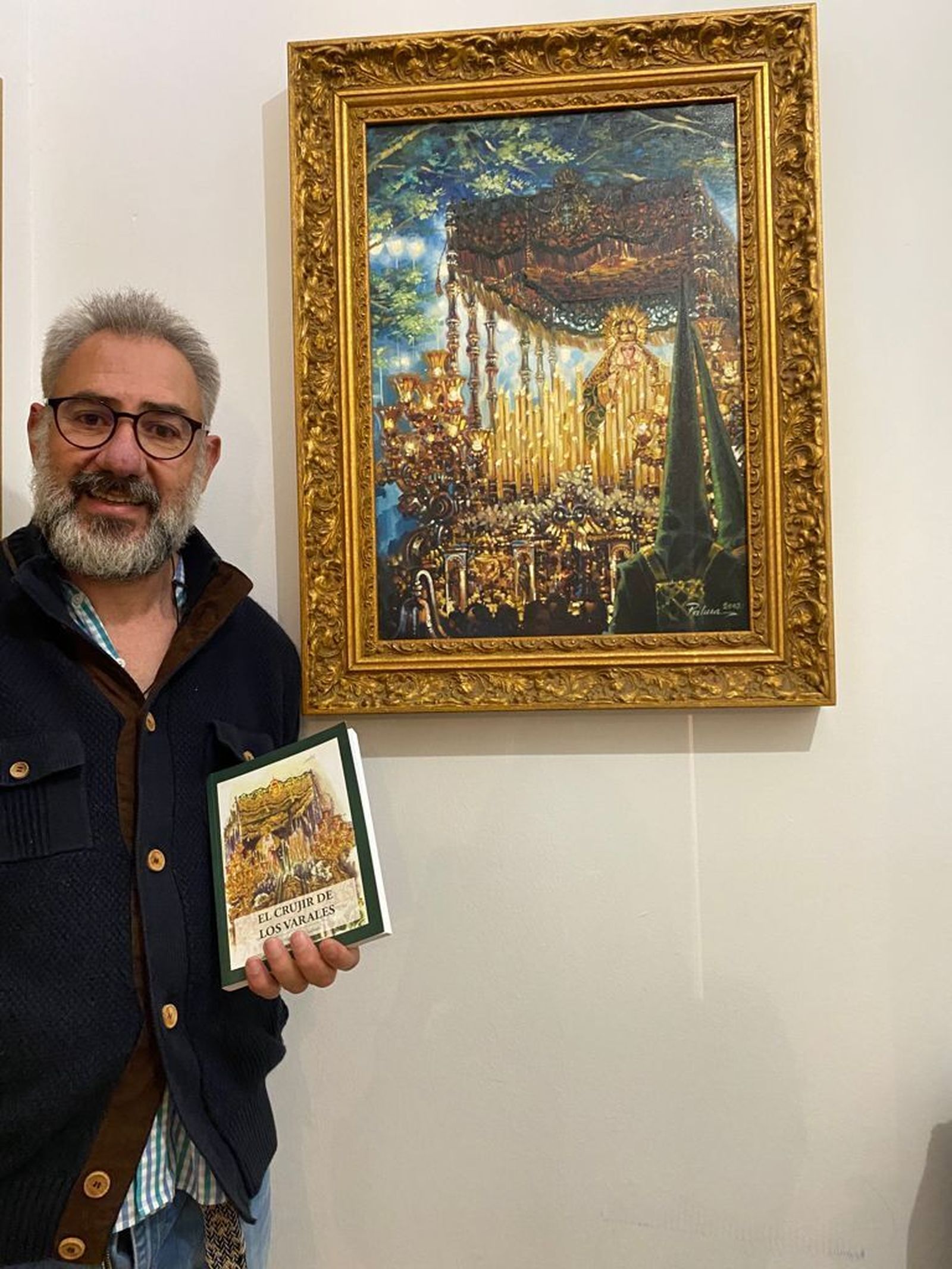 José Miguel López Lechado, con su libro "El crujir de los varales"