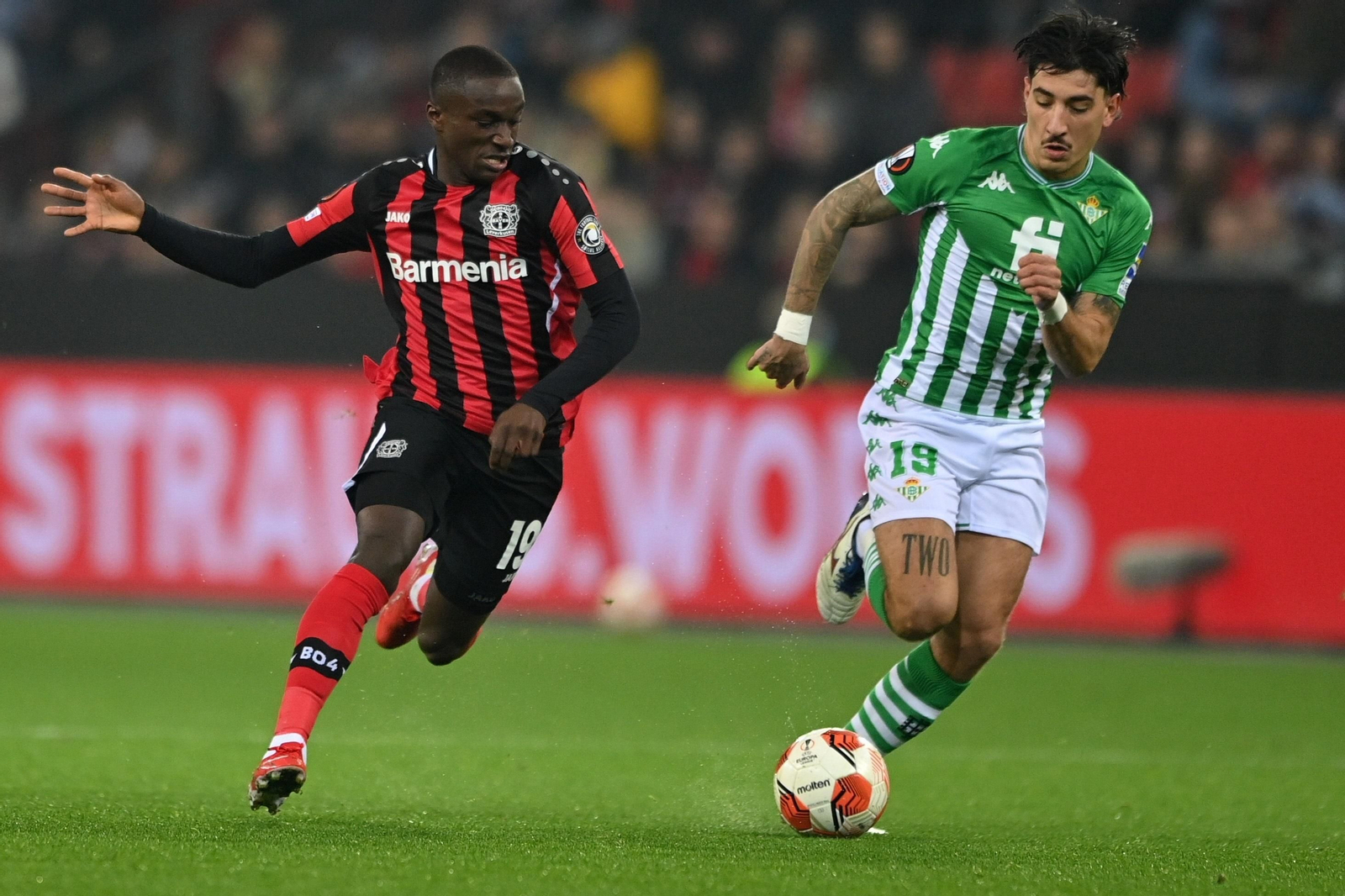 Las imágenes del Bayer Leverkusen-Betis