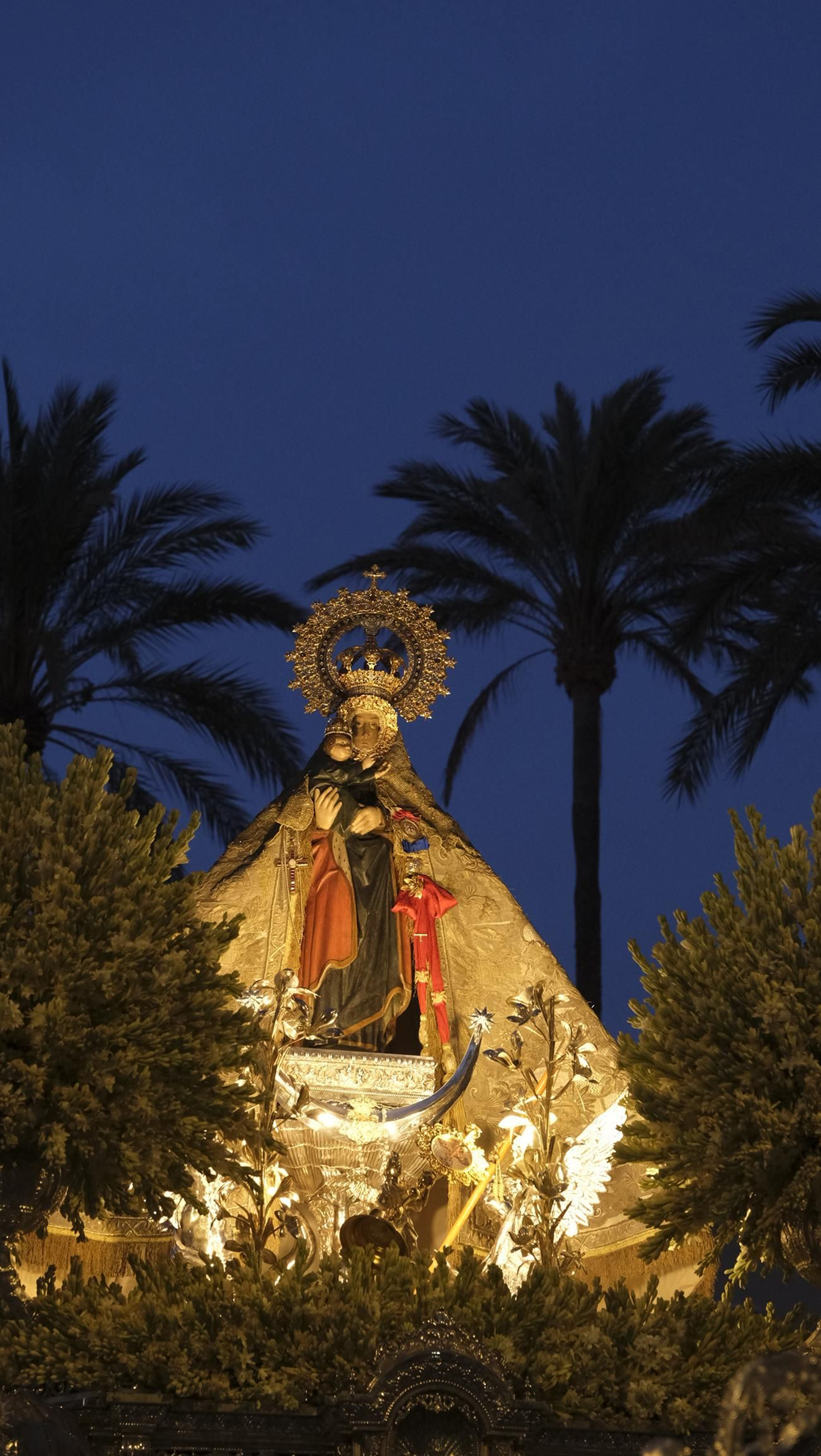 La Procesión de la Virgen del Mar, en imágenes