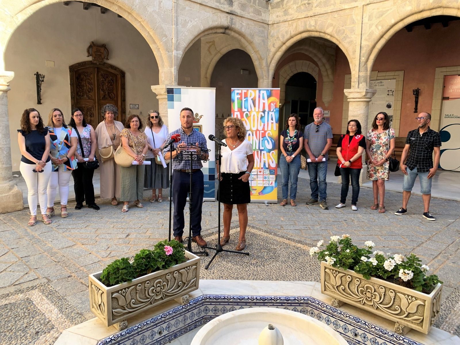 La presentación de la XIII Feria de Asociaciones Roteñas días atrás.