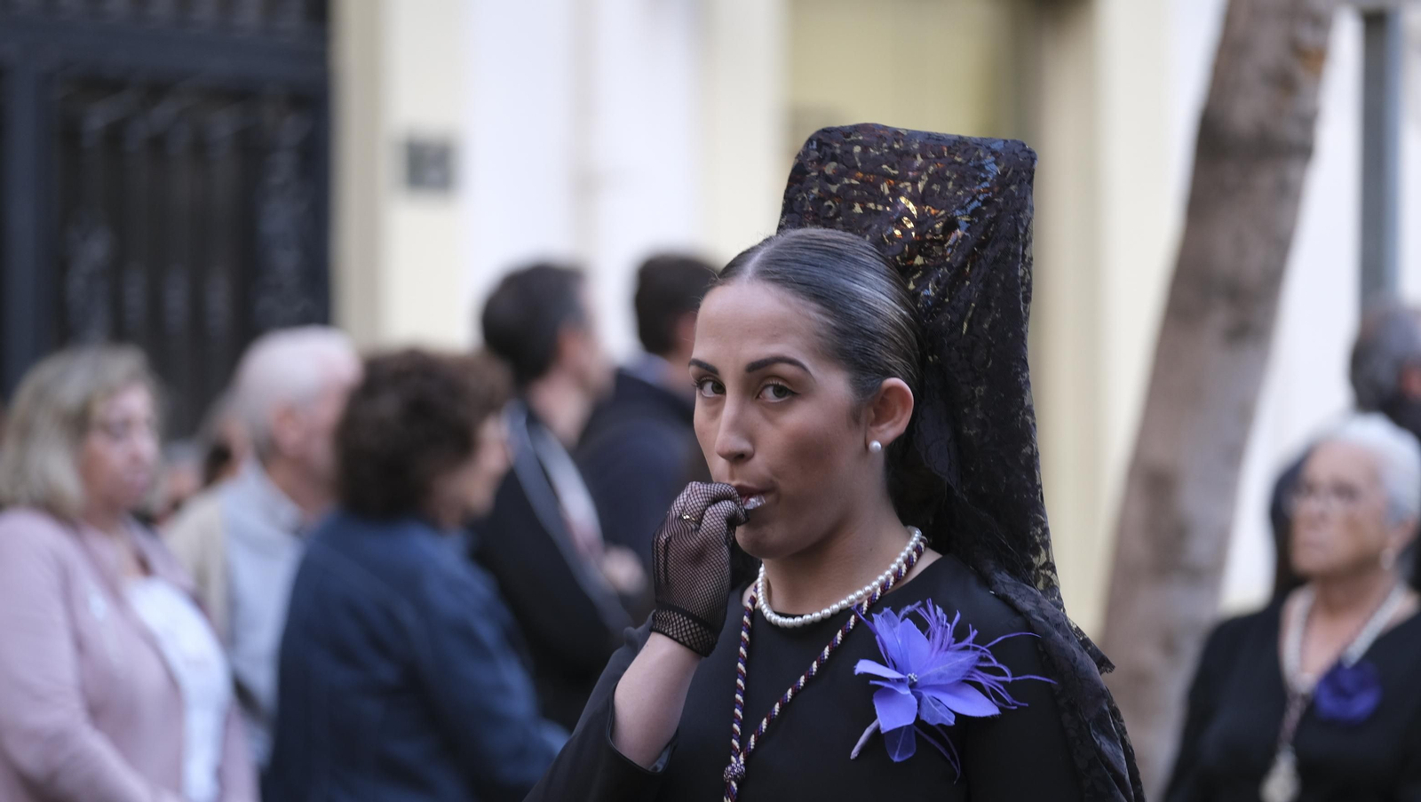 La procesión de Pasión en Almería, en imágenes