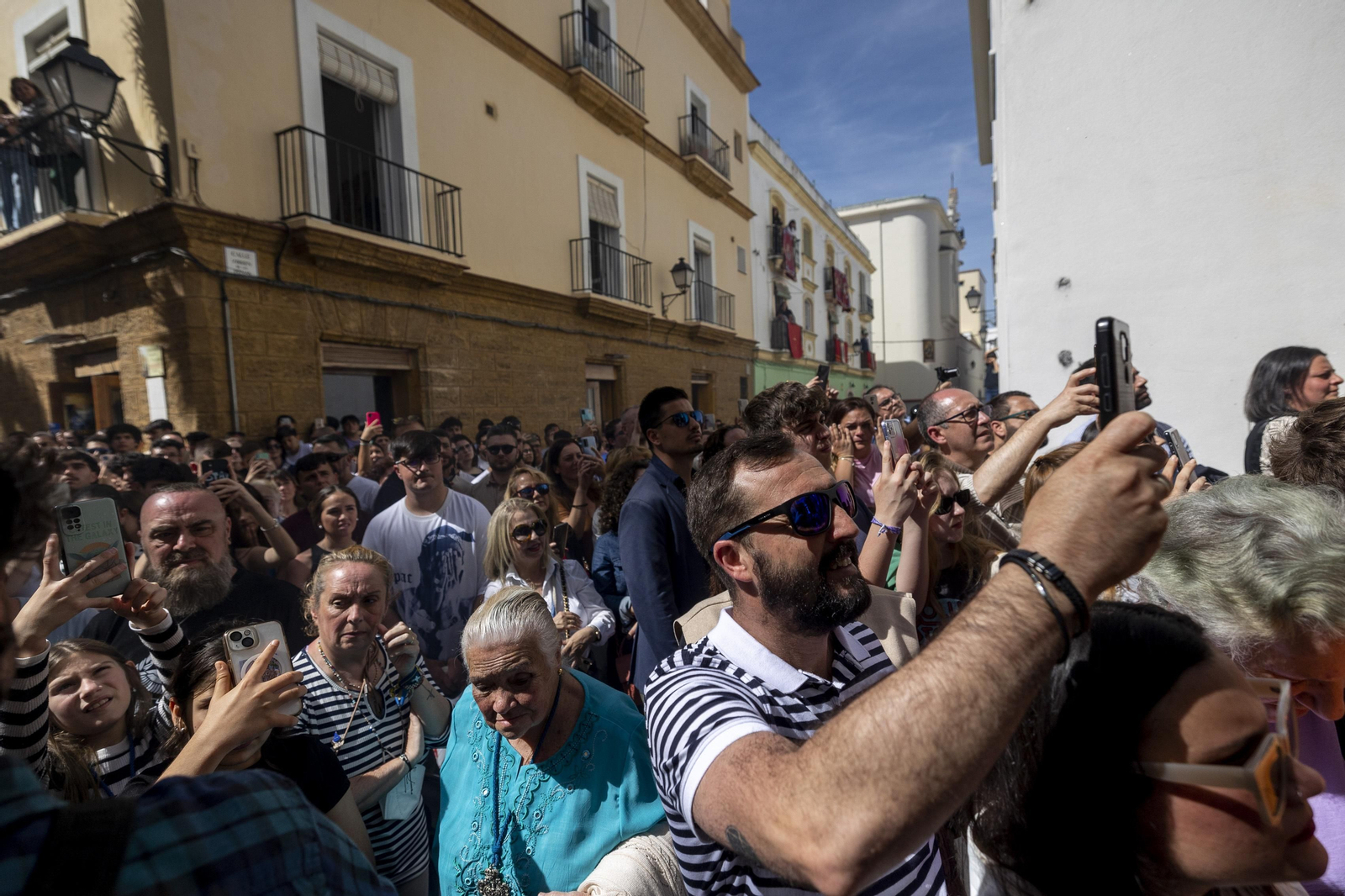 Las imágenes de la salida de la cofradía de La Palma en la Semana Santa 2023