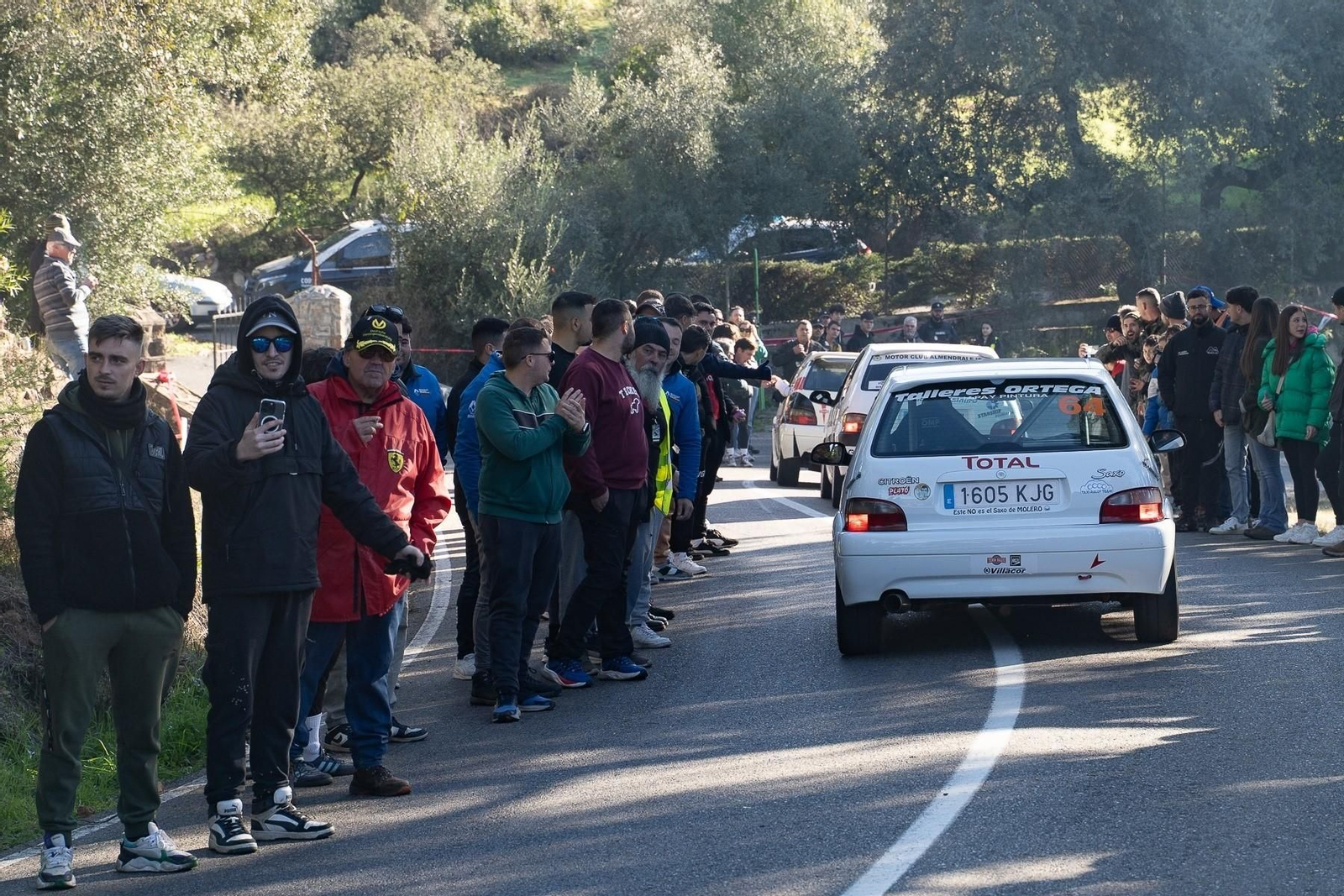 El espectacular arranque de la Subida a Trassierra, en imágenes