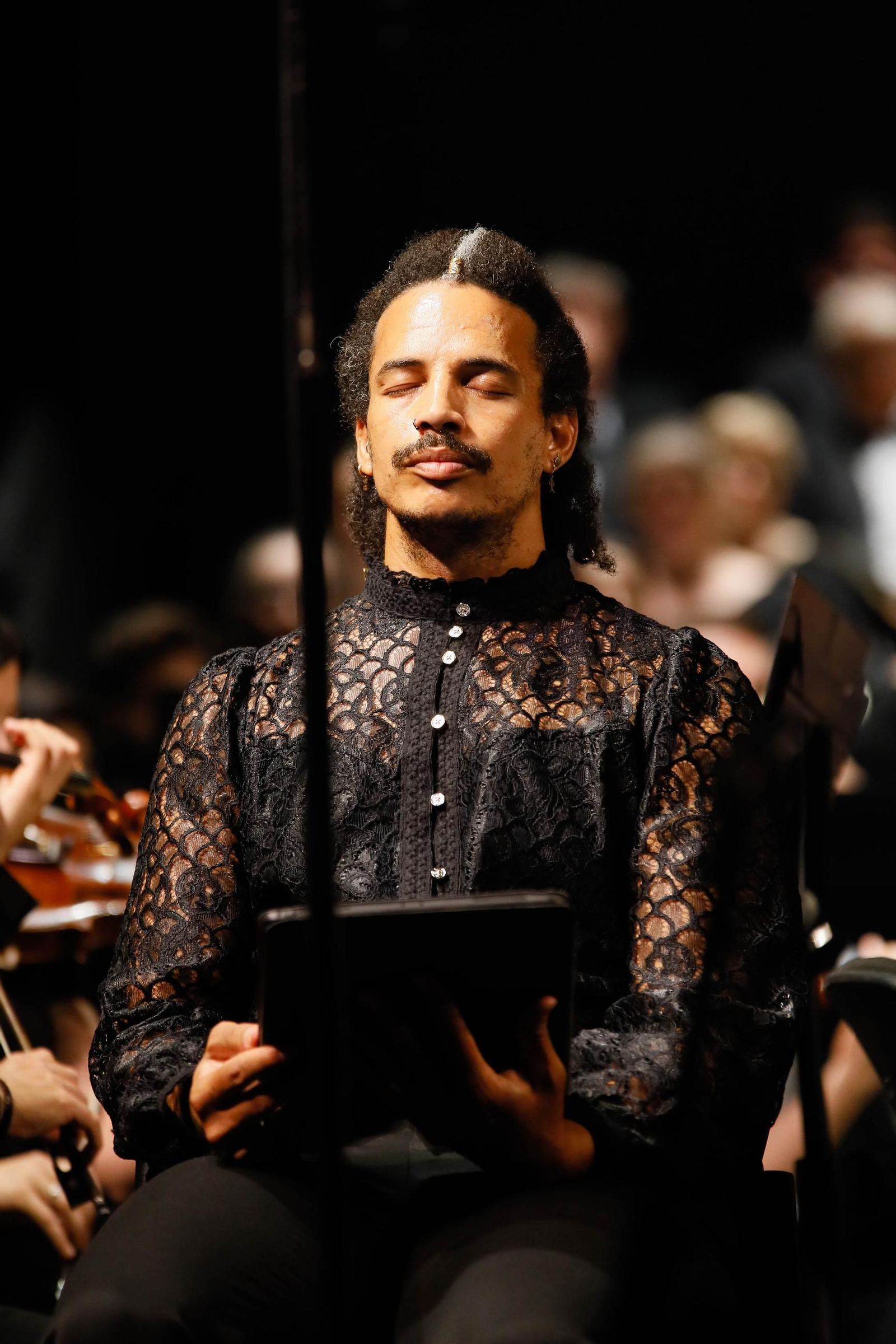 Imágenes de la novena Beethoven interpretado por la OCAL y Orfeón para Cajamar