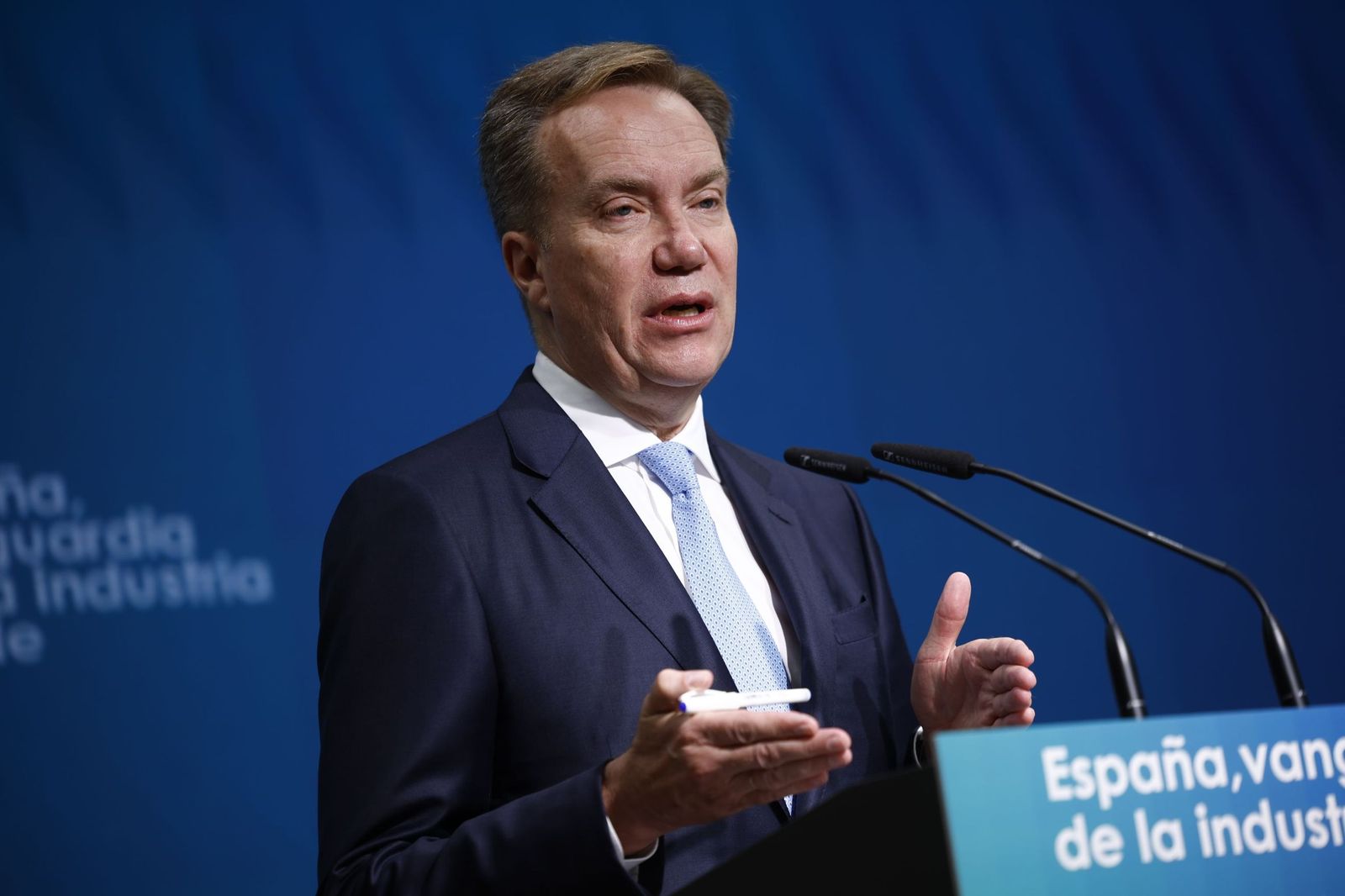 Borge Brende, ya ex presidente del Foro Económico Mundial.