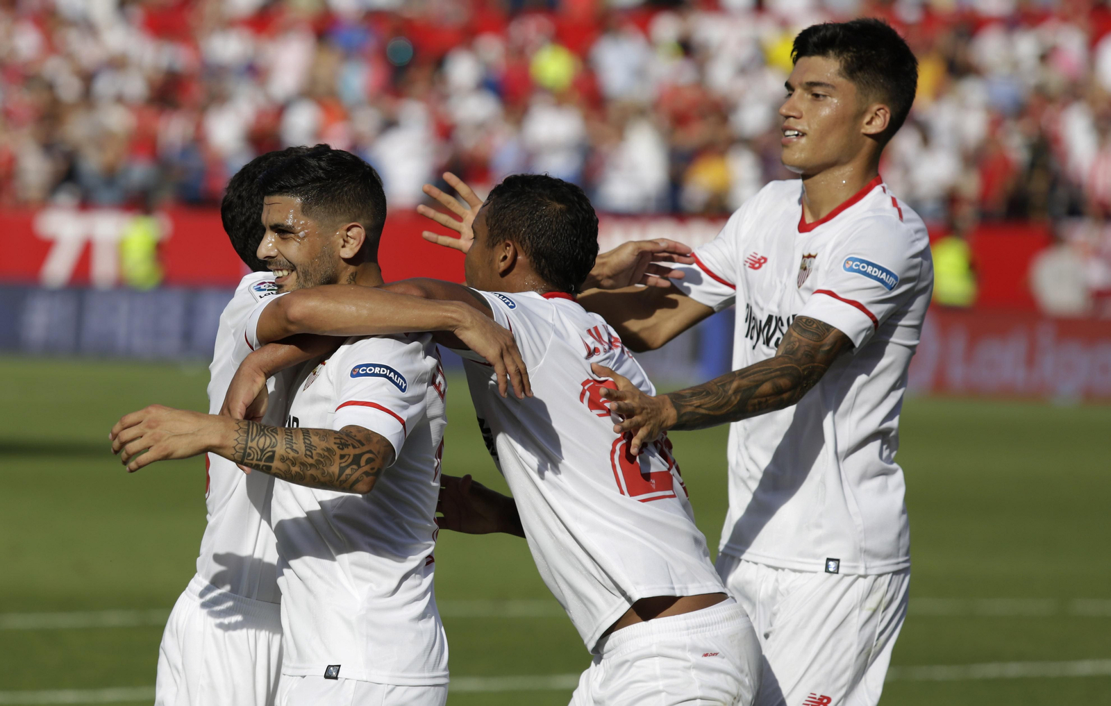 El Sevilla FC-Málaga FC, en imágenes