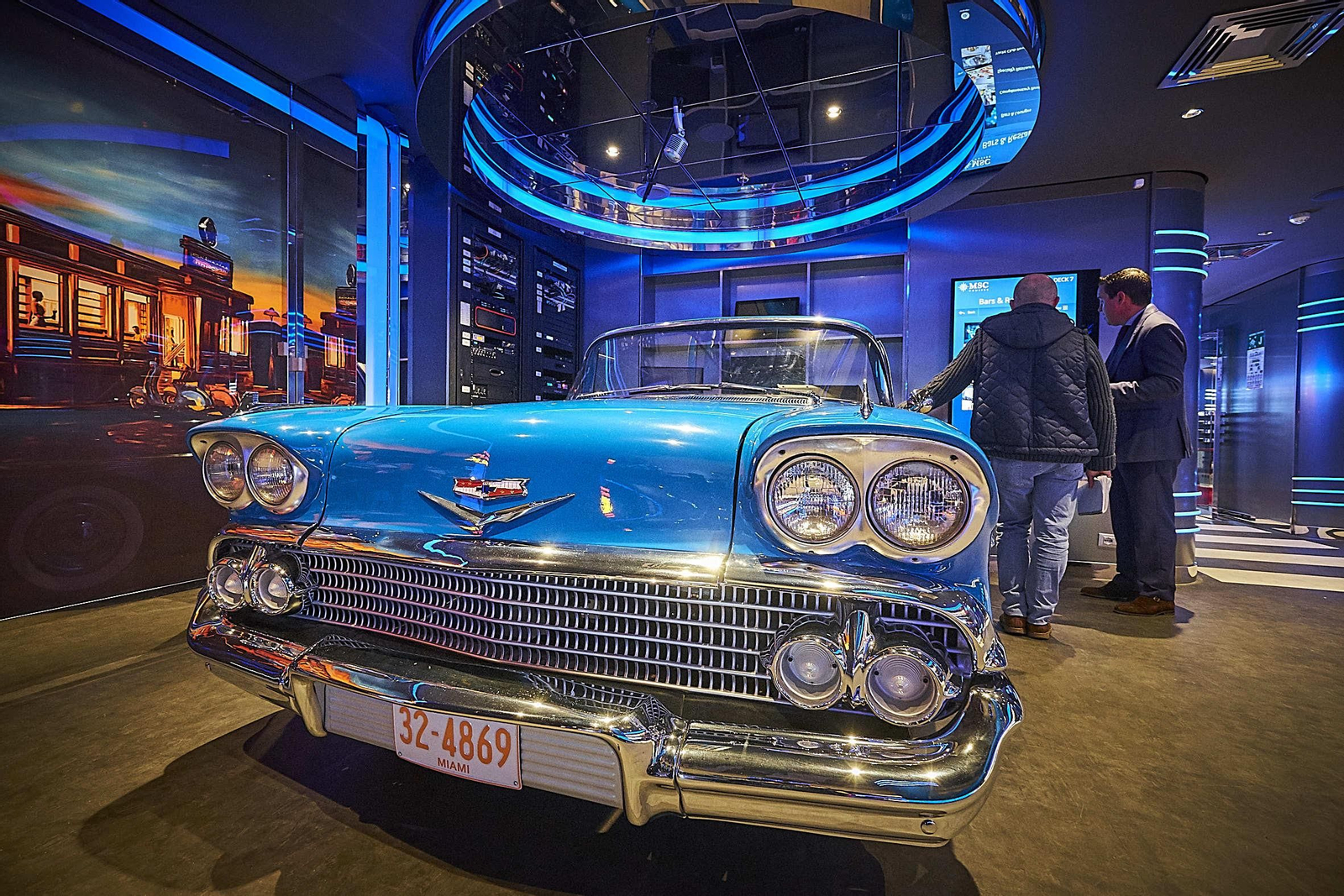 Primera escala en Cádiz del crucero MSC Seaside