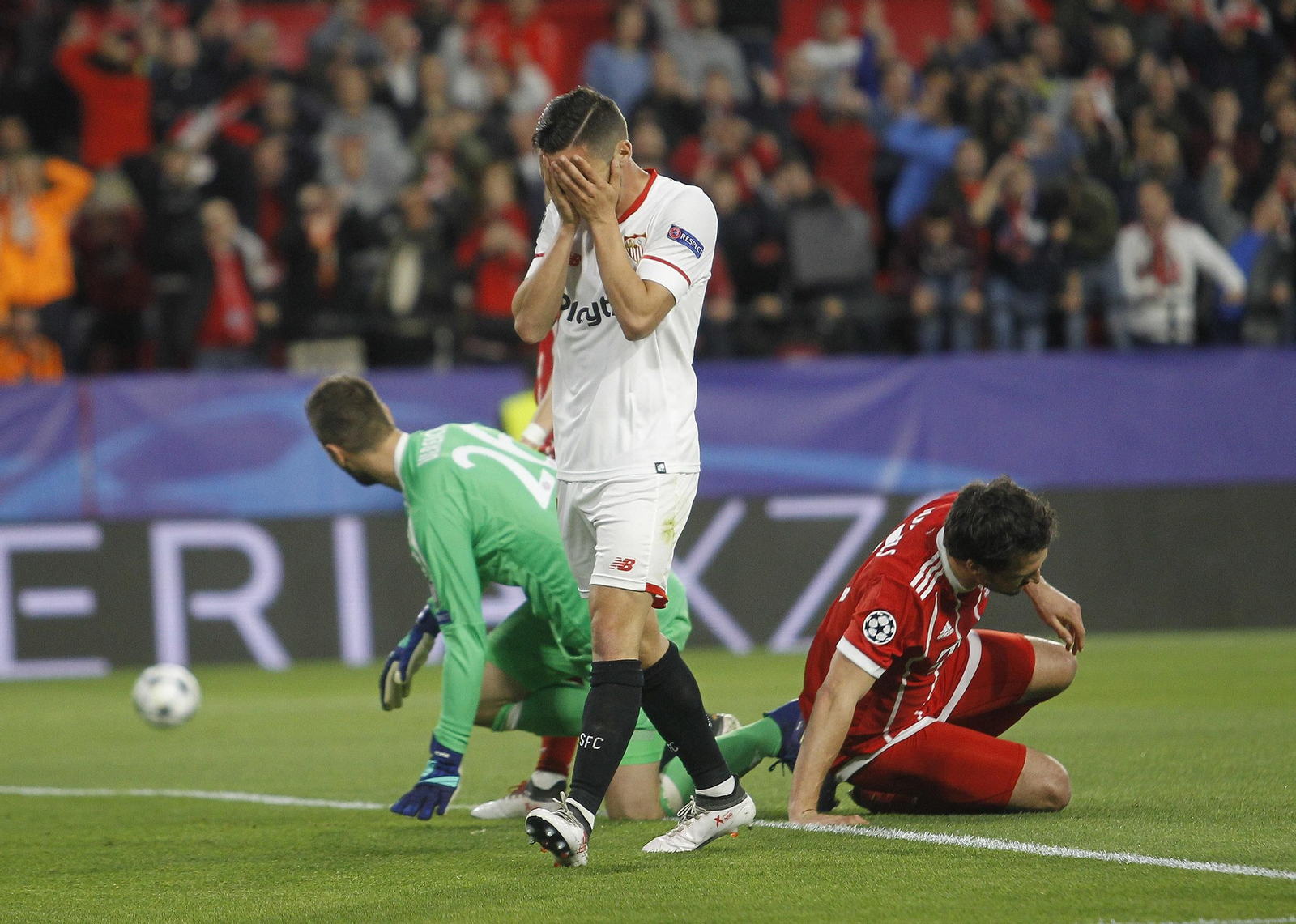 Las imágenes del Sevilla-Bayern Múnich