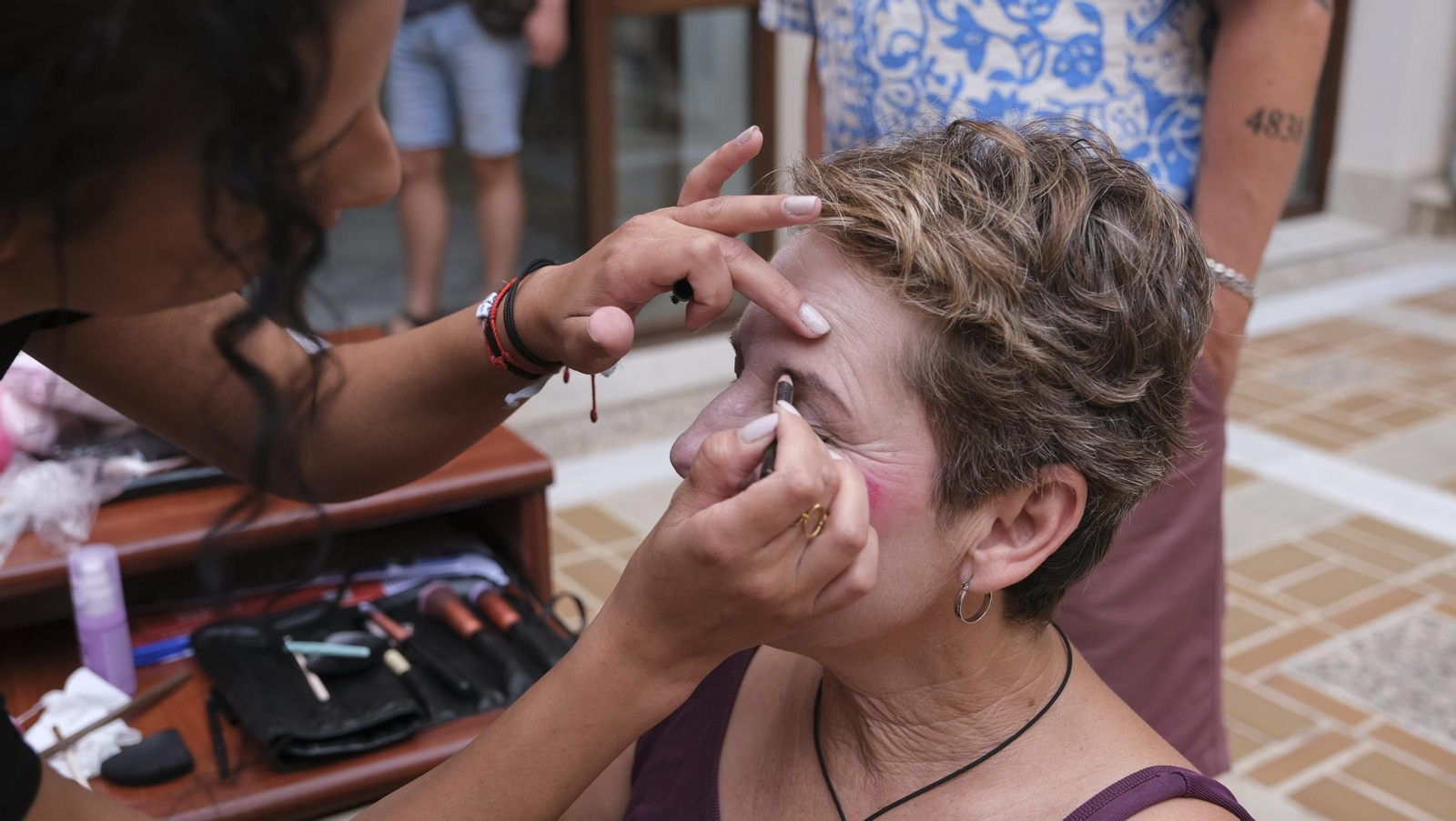Pruebas de vestuario y maquillaje de la ópera del Festival de Vélez Blanco, en imágenes