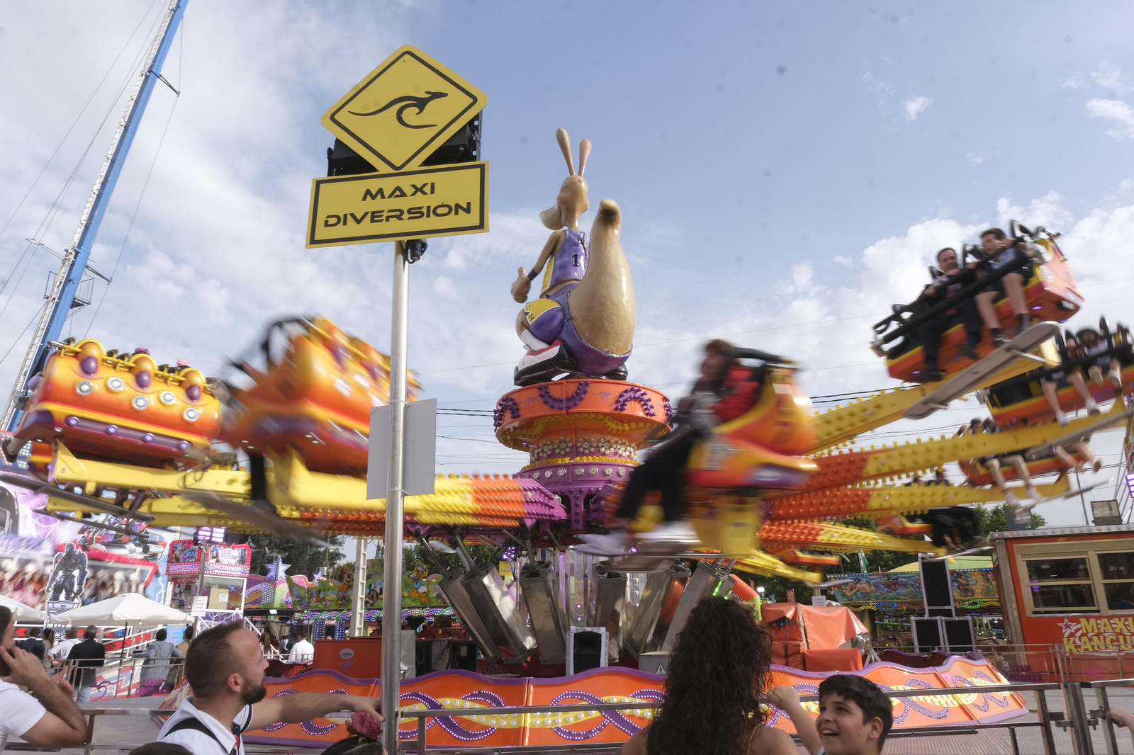 Ambiente un viernes de feria. La calle del infierno