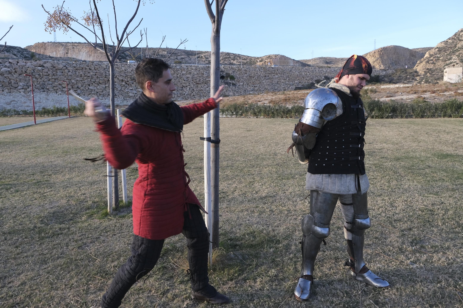 Fotogalería de los combates medievales en Almería