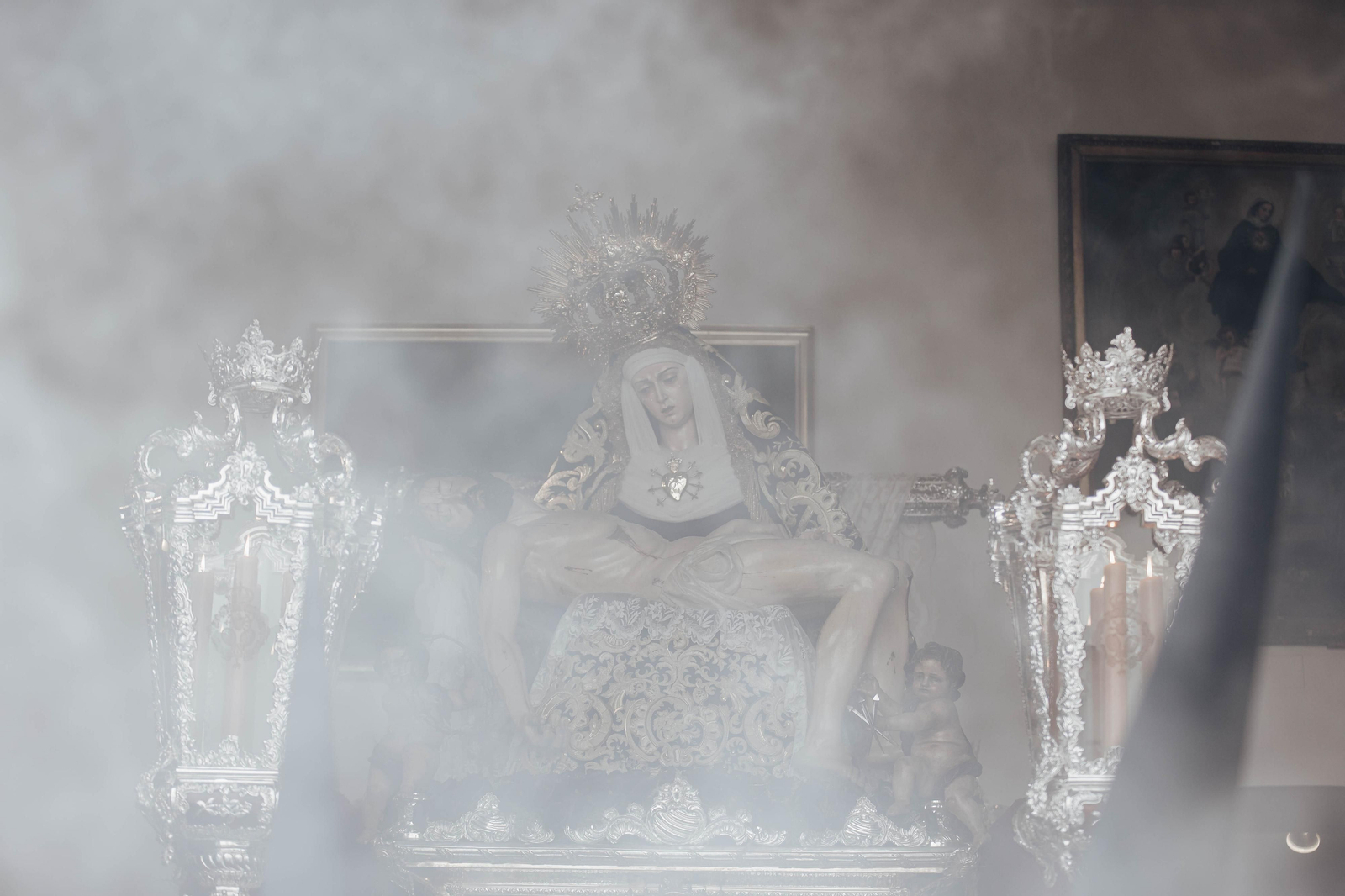 las imágenes de la Hermandad de los Servitas en la Semana Santa de Sevilla 2023