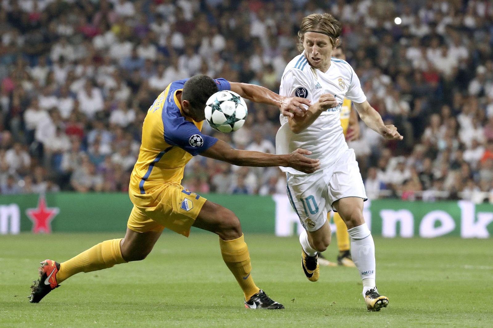 El Real Madrid-Apoel Nicosia